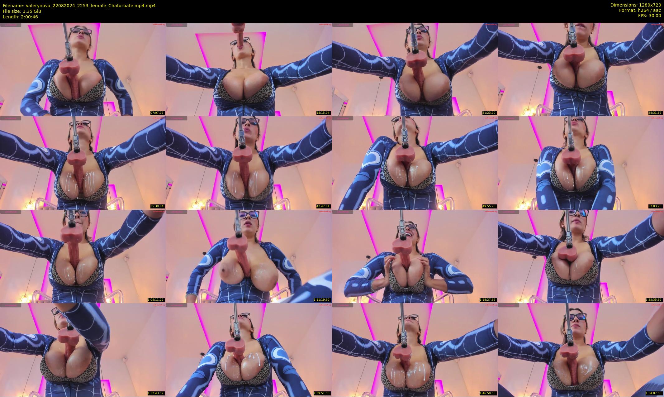 valerynova — 121 minute Chaturbate female cam show recording, 720p, Aug 22, 2024
