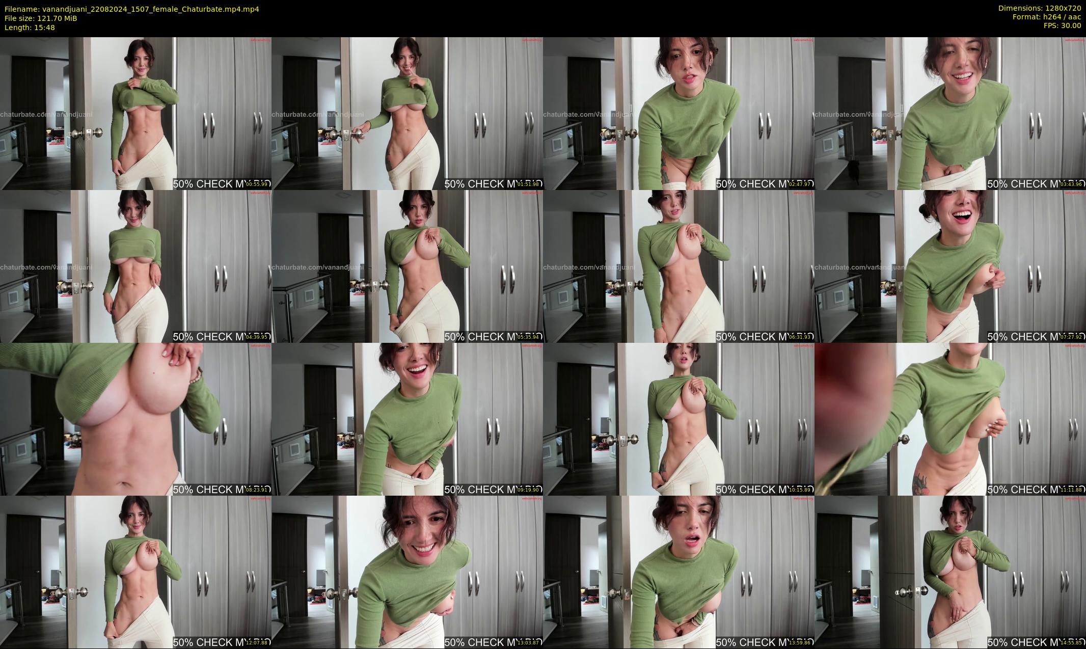 vanandjuani — 16 minute Chaturbate female cam show recording, 720p, Aug 22, 2024