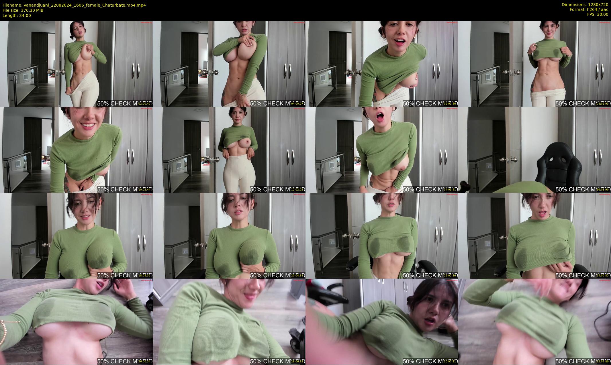 vanandjuani — 34 minute Chaturbate female cam show recording, 720p, Aug 22, 2024
