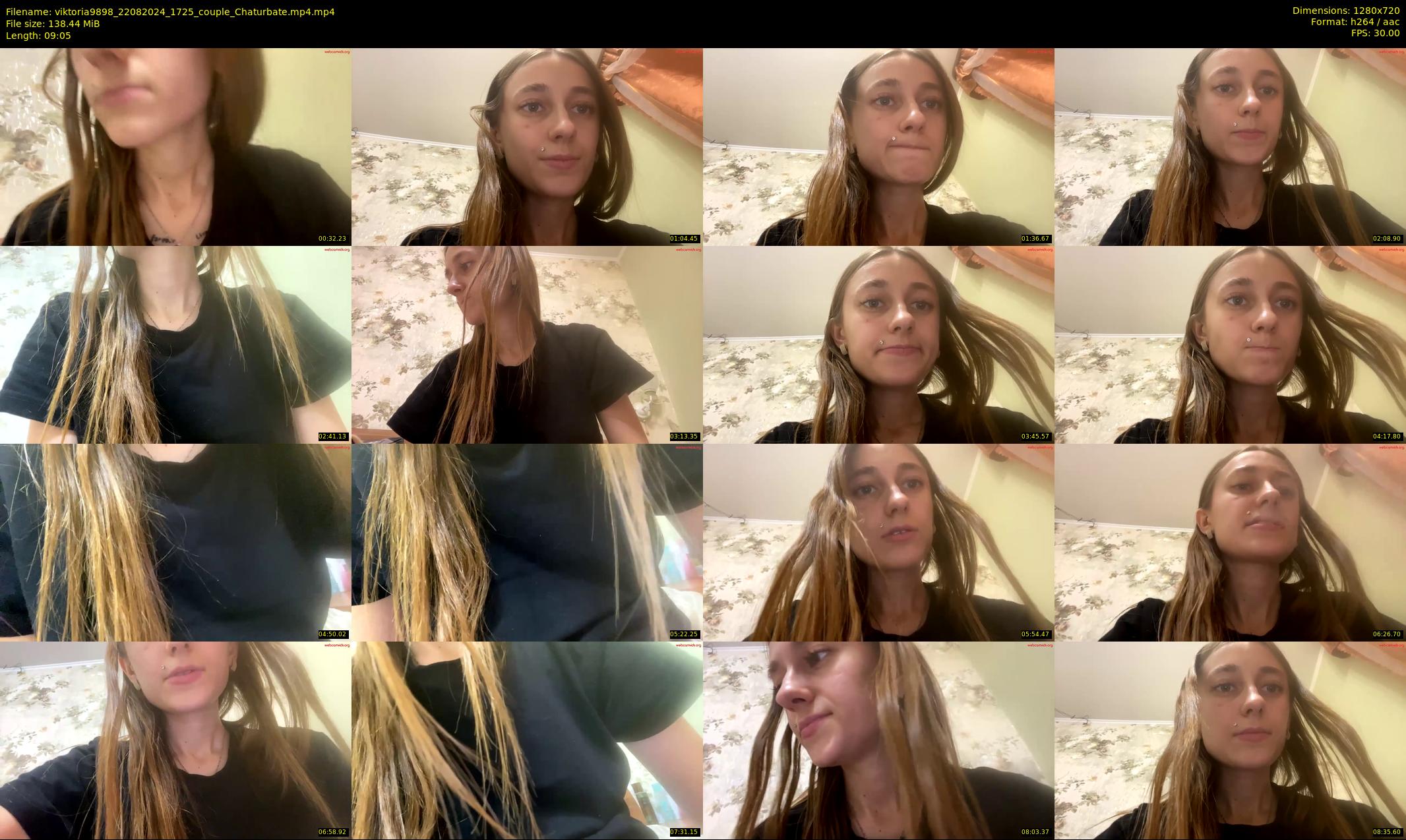 viktoria9898 — 10 minute Chaturbate couple cam show recording, 720p, Aug 22, 2024