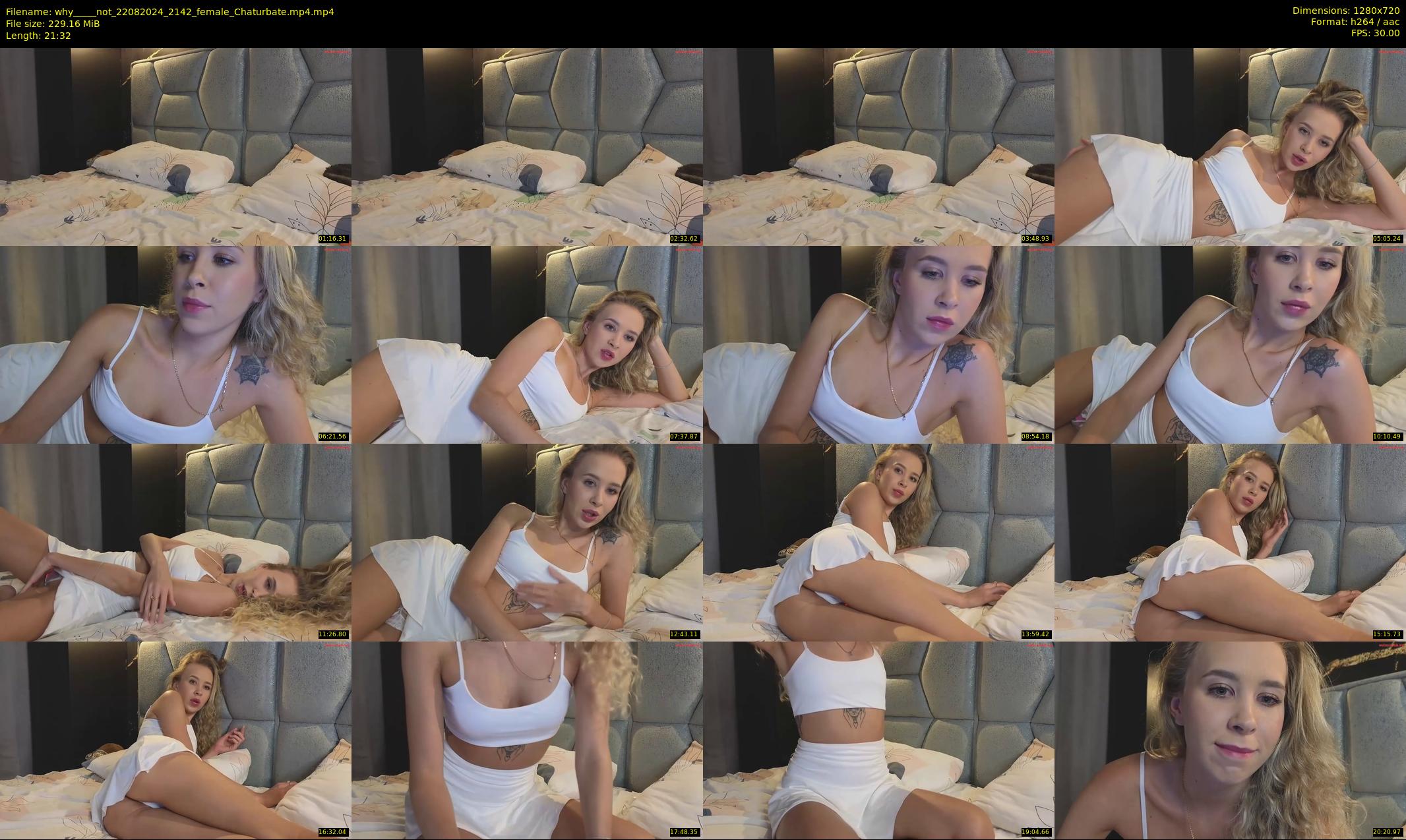 why_____not — 22 minute Chaturbate female cam show recording, 720p, Aug 22, 2024