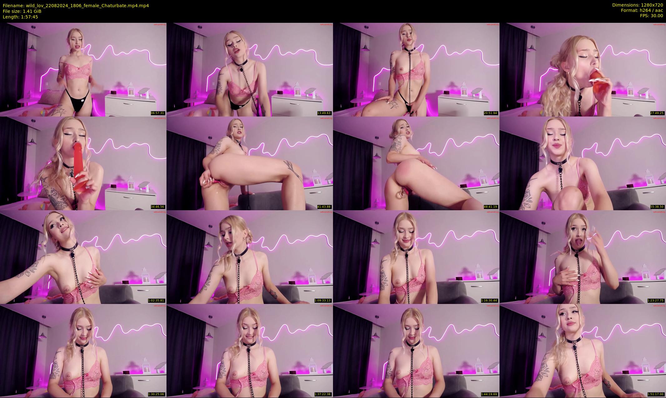 wild_lov — 118 minute Chaturbate female cam show recording, 720p, Aug 22, 2024