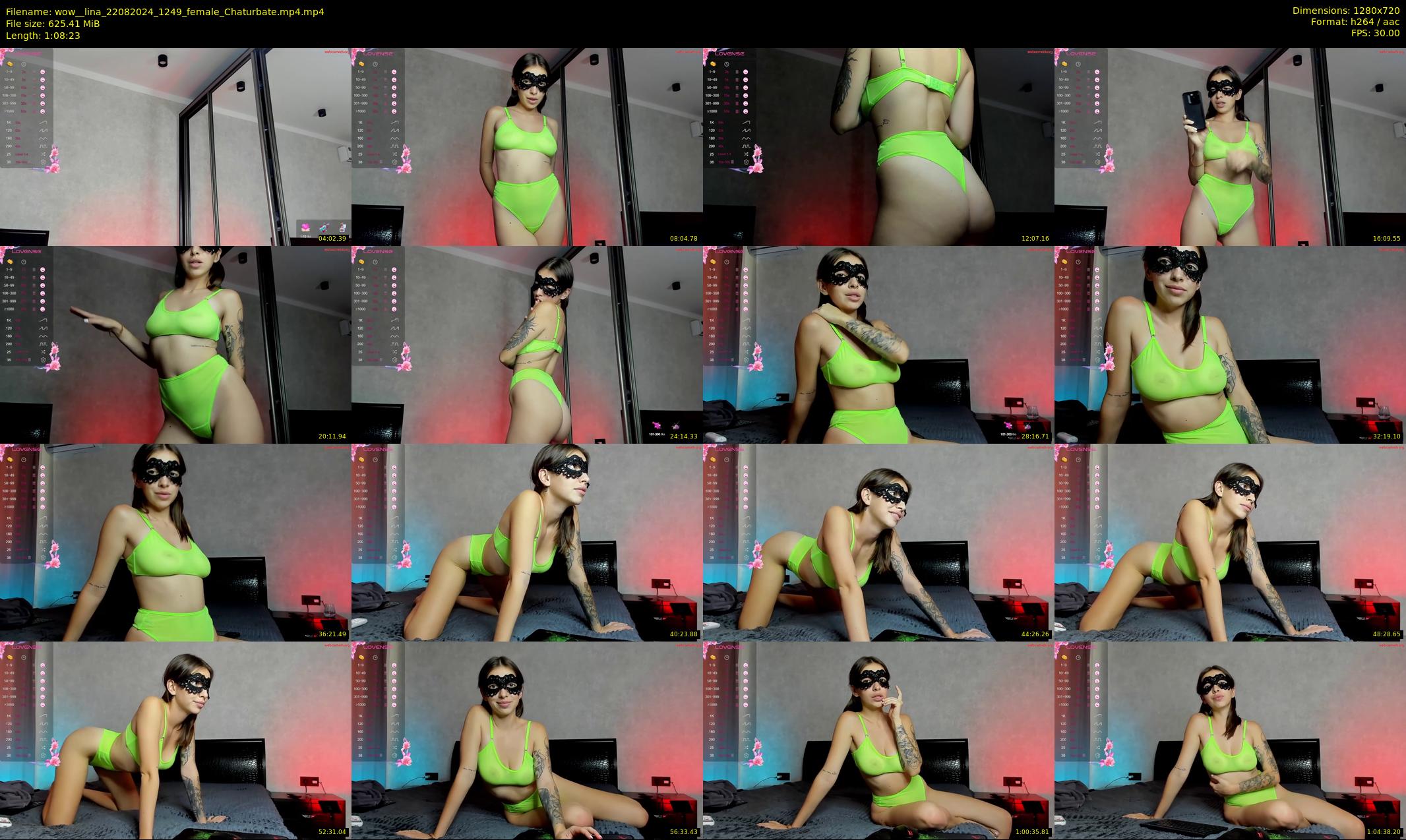 wow__lina — 69 minute Chaturbate couple cam show recording, 720p, Aug 22, 2024