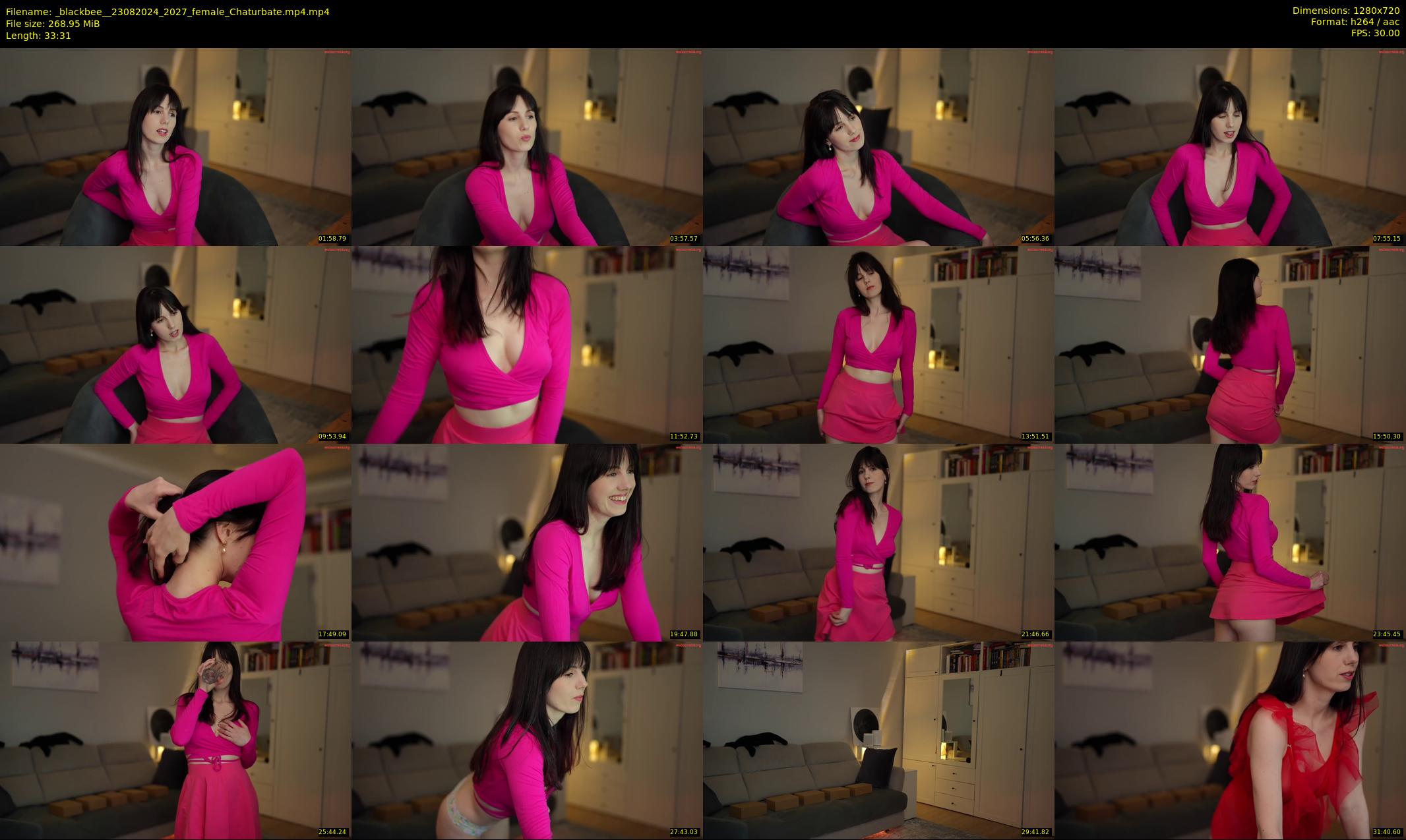 _blackbee_ — 34 minute Chaturbate female cam show recording, 720p, Aug 23, 2024