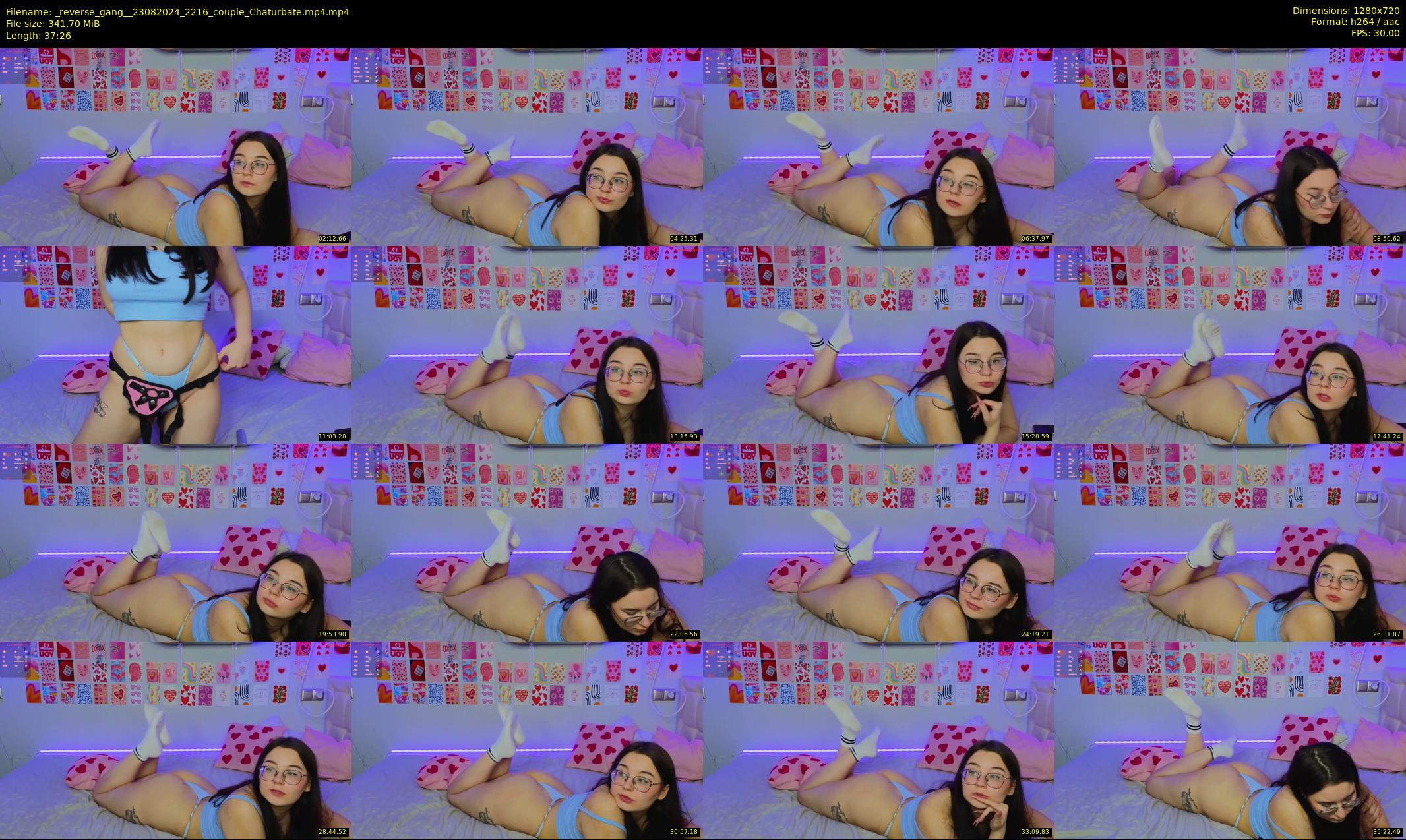 _reverse_gang_ — 38 minute Chaturbate couple cam show recording, 720p, Aug 23, 2024