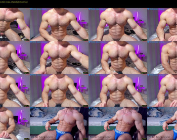 adam_muscle_ — 66 minute Chaturbate male cam show recording, 720p, Aug 24, 2024
