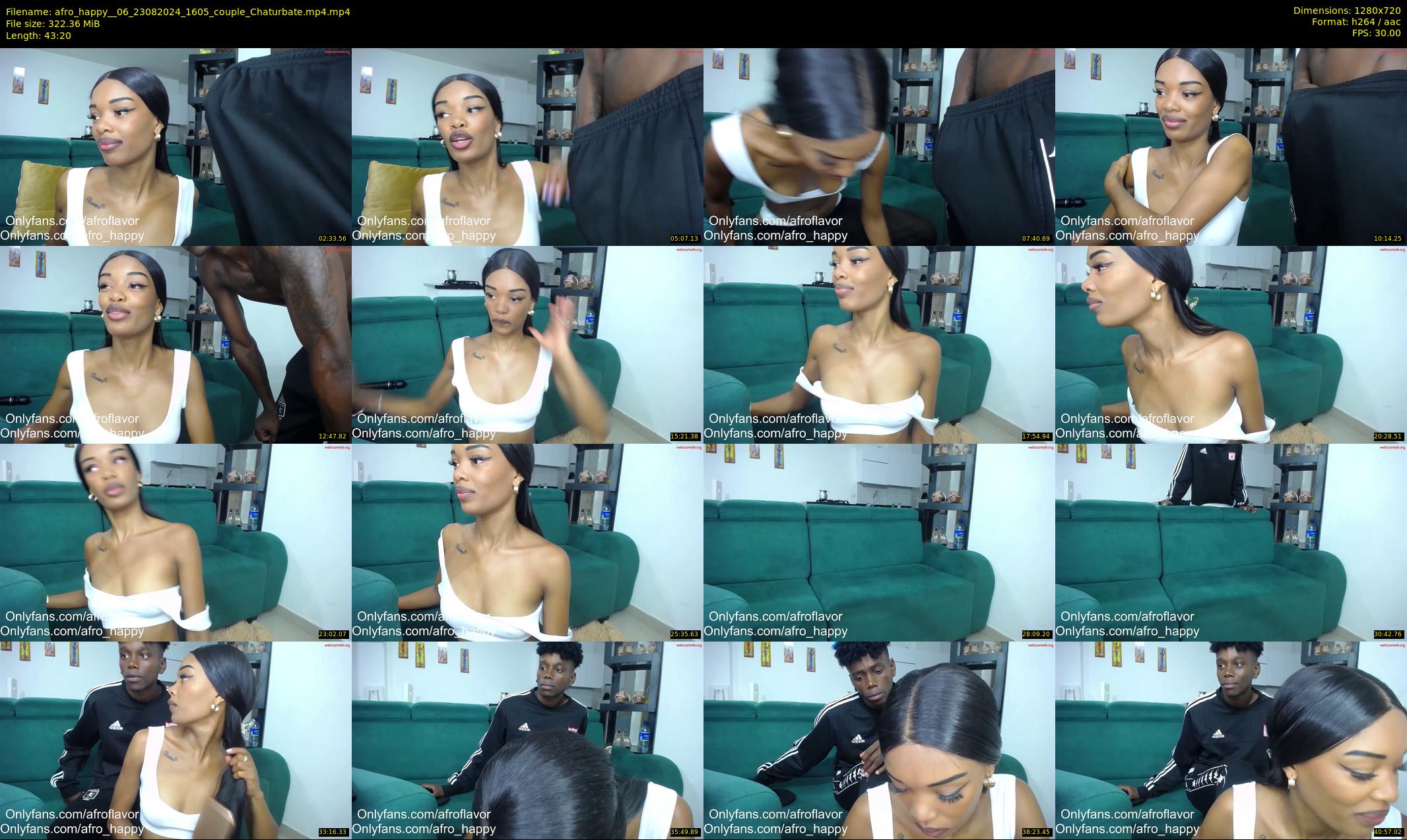 afro_happy__06 — 44 minute Chaturbate couple cam show recording, 720p, Aug 23, 2024