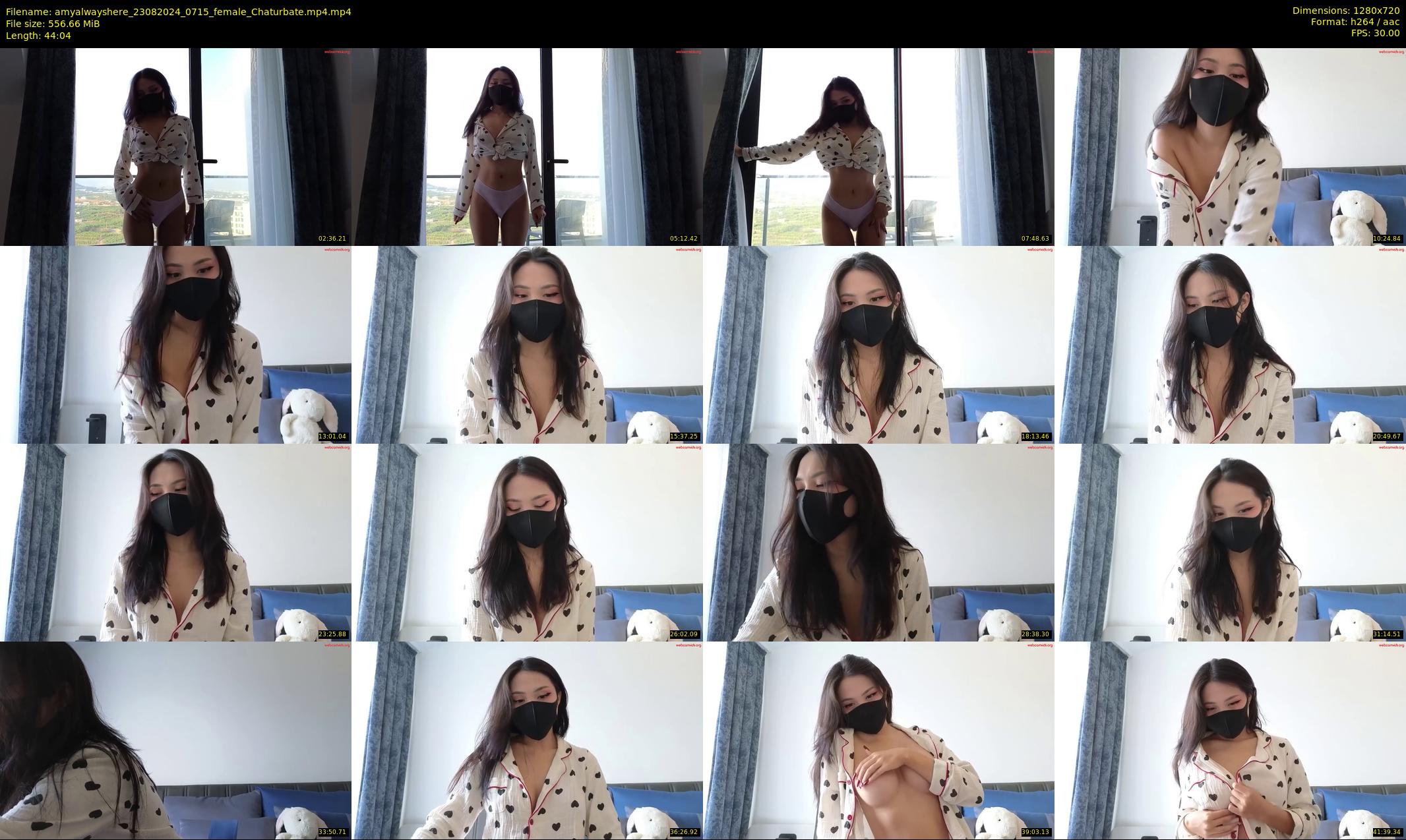 amyalwayshere — 45 minute Chaturbate female cam show recording, 720p, Aug 23, 2024