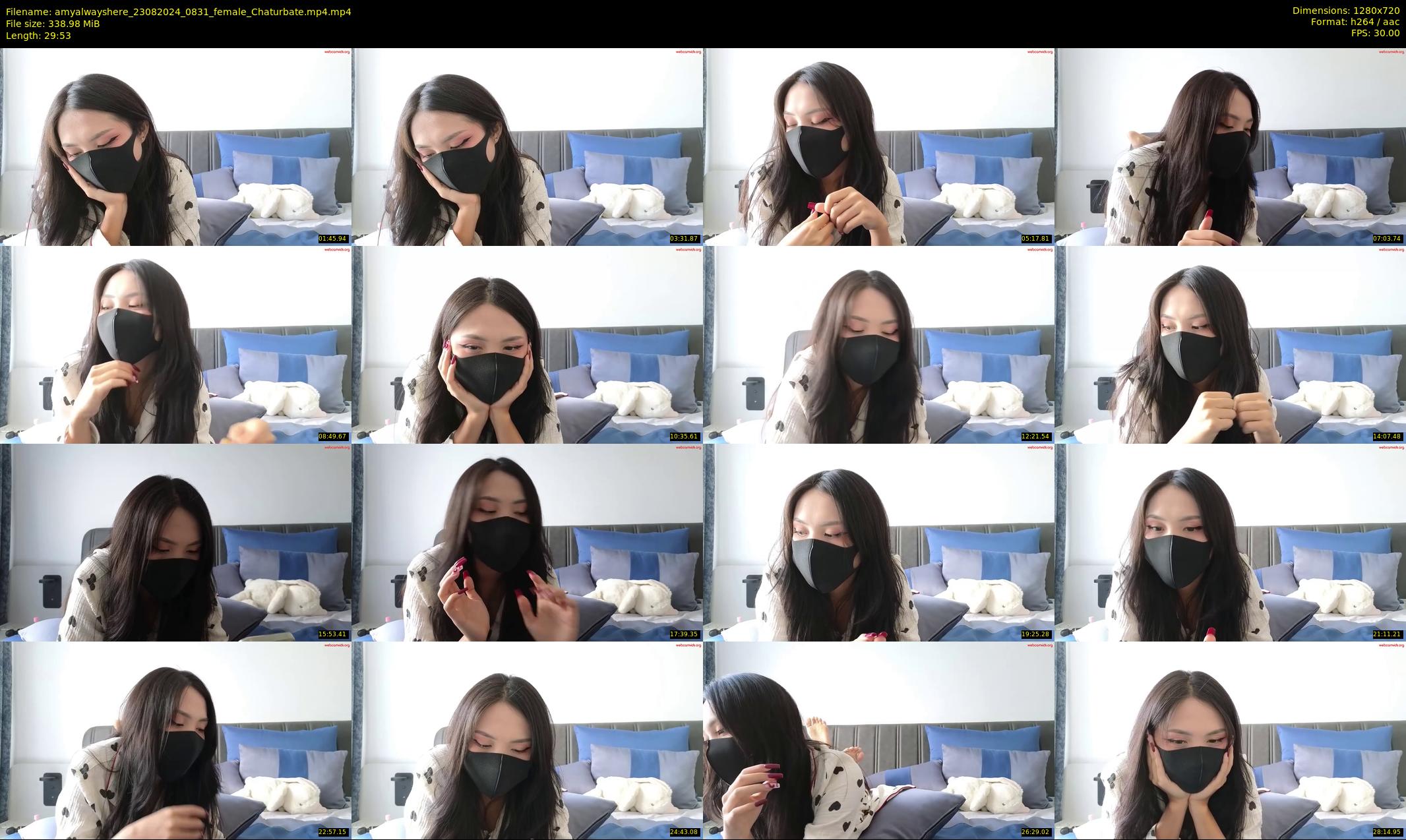 amyalwayshere — 30 minute Chaturbate female cam show recording, 720p, Aug 23, 2024