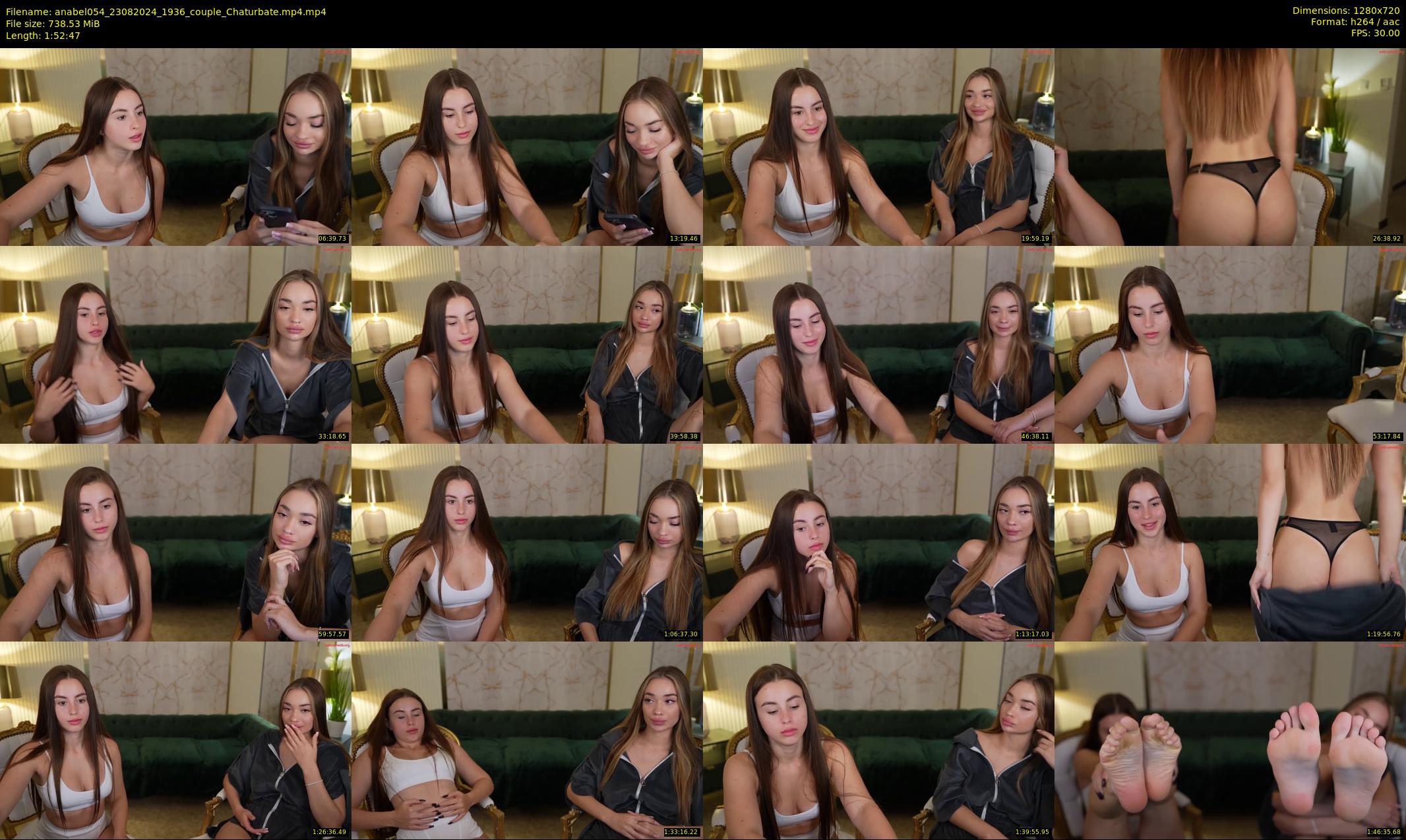 anabel054 — 113 minute Chaturbate female cam show recording, 720p, Aug 23, 2024