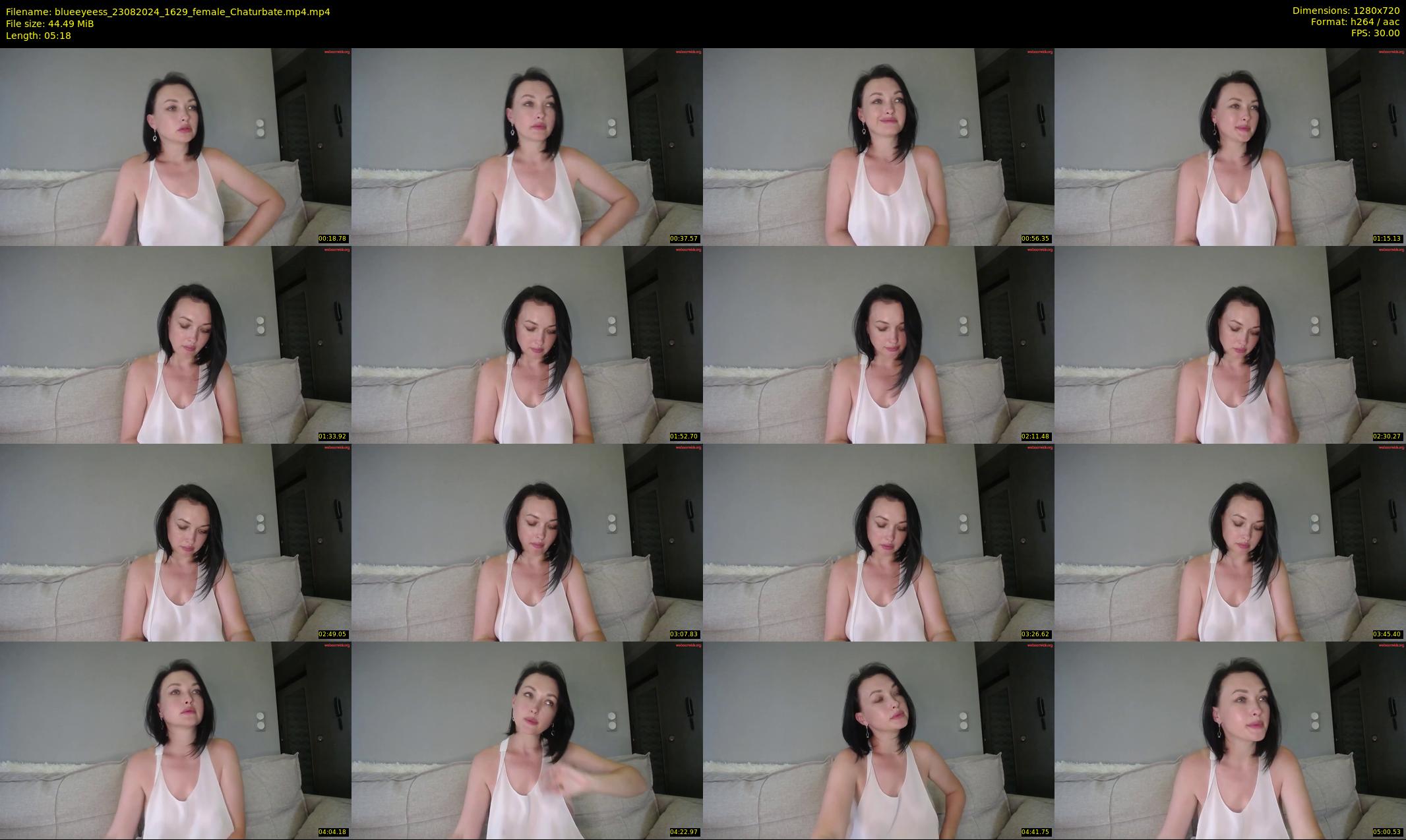 blueeyeess — 6 minute Chaturbate female cam show recording, 720p, Aug 23, 2024