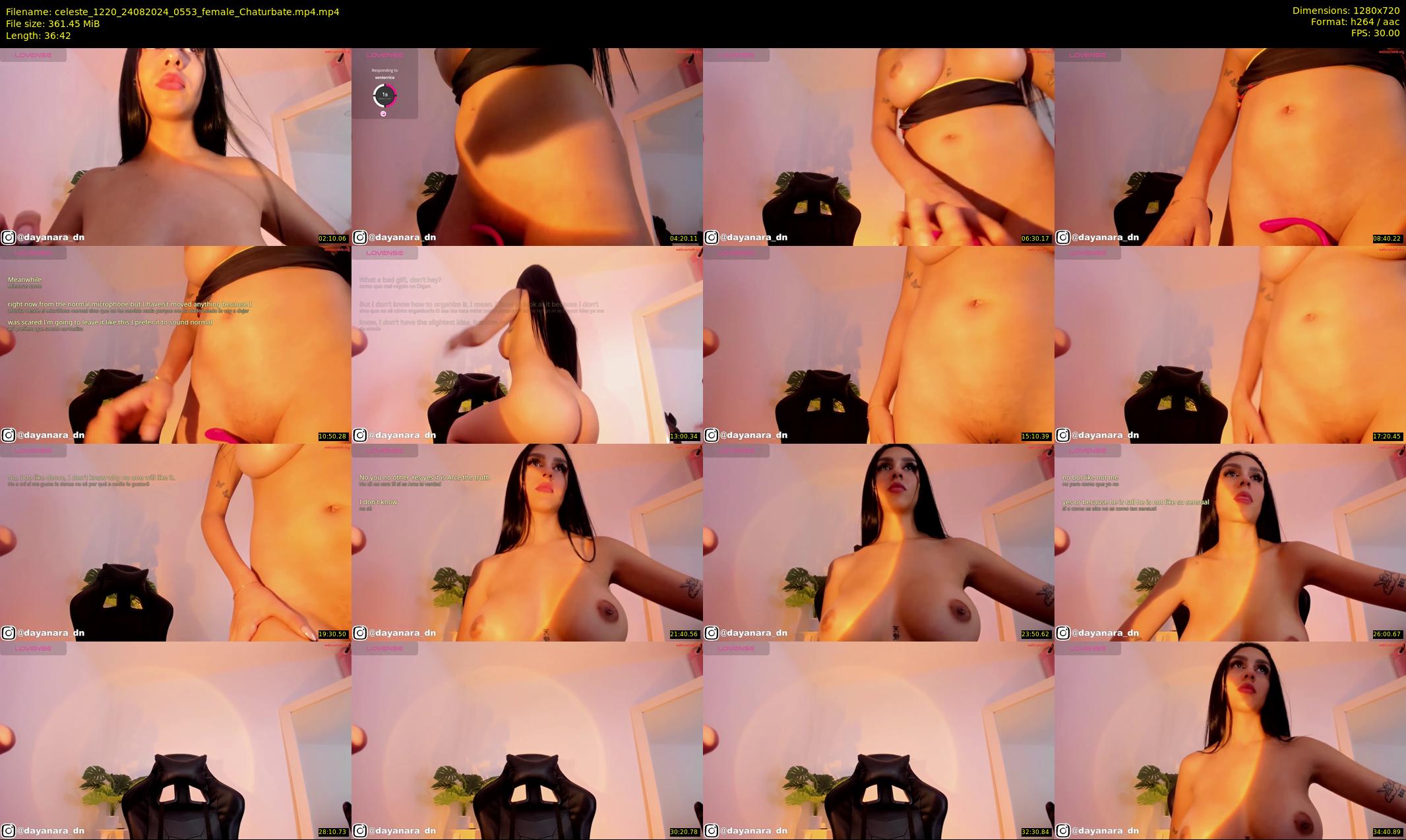 celeste_1220 — 37 minute Chaturbate female cam show recording, 720p, Aug 24, 2024