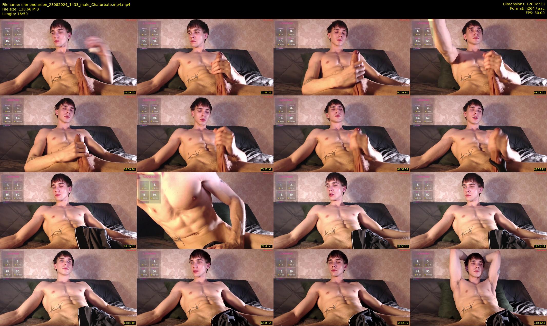 damondurden — 17 minute Chaturbate male cam show recording, 720p, Aug 23, 2024