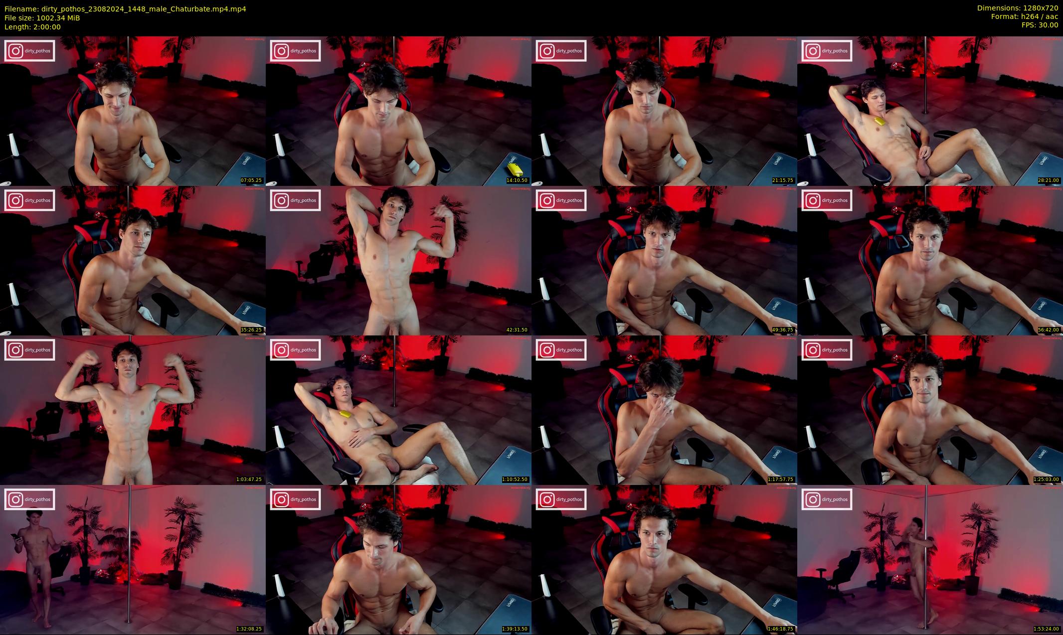 dirty_pothos — 120 minute Chaturbate male cam show recording, 720p, Aug 23, 2024