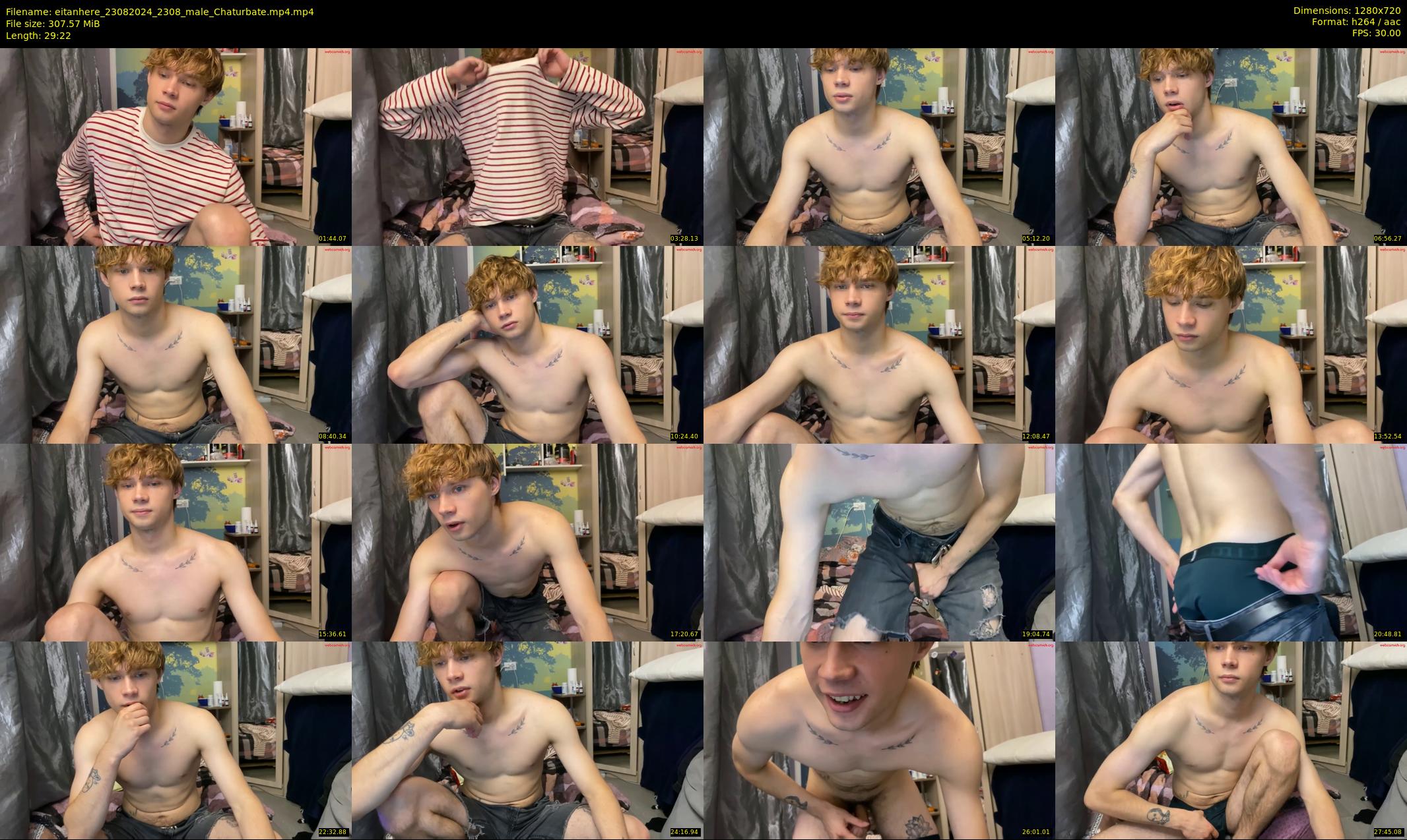 eitanhere — 30 minute Chaturbate male cam show recording, 720p, Aug 23, 2024