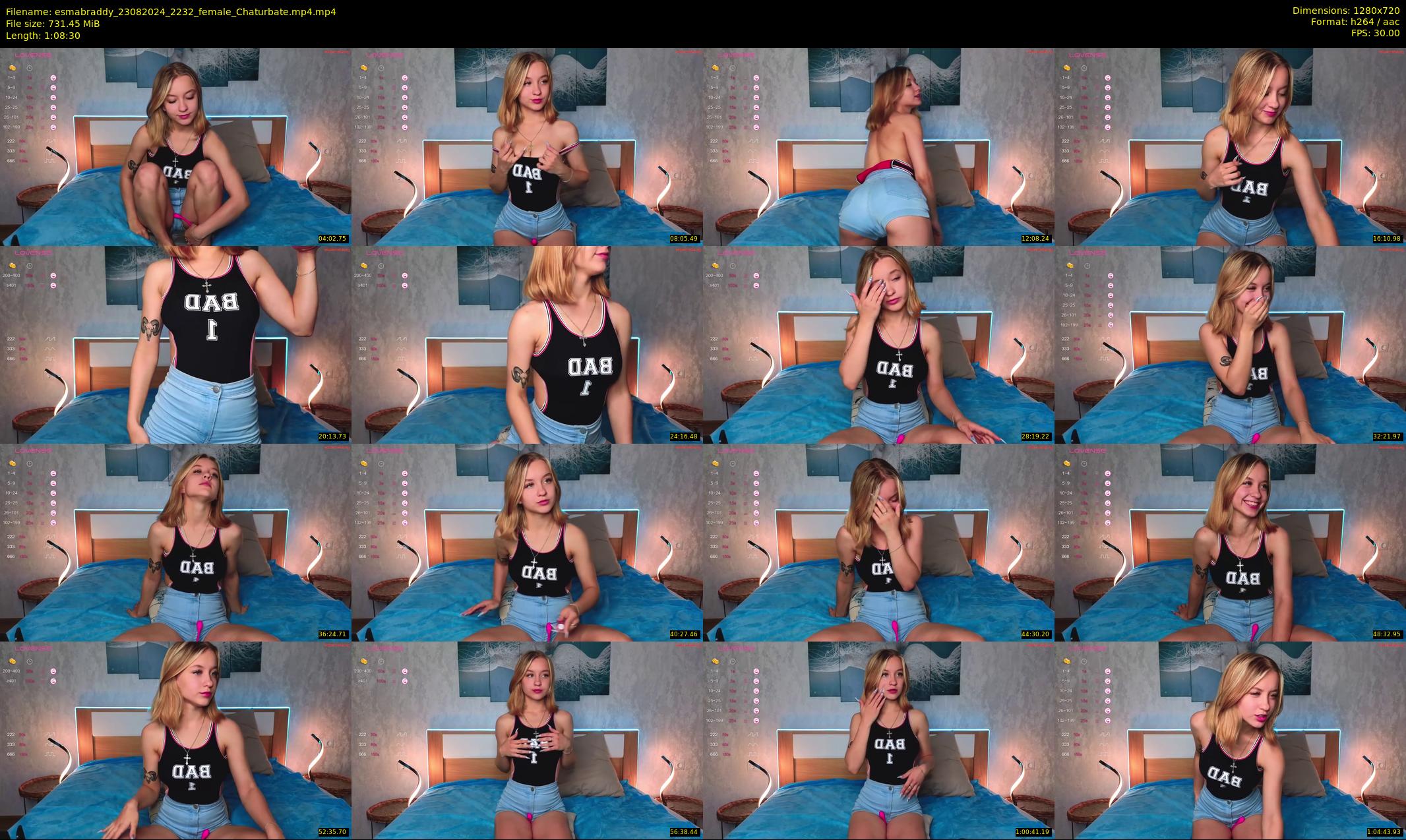 esmabraddy — 69 minute Chaturbate female cam show recording, 720p, Aug 23, 2024