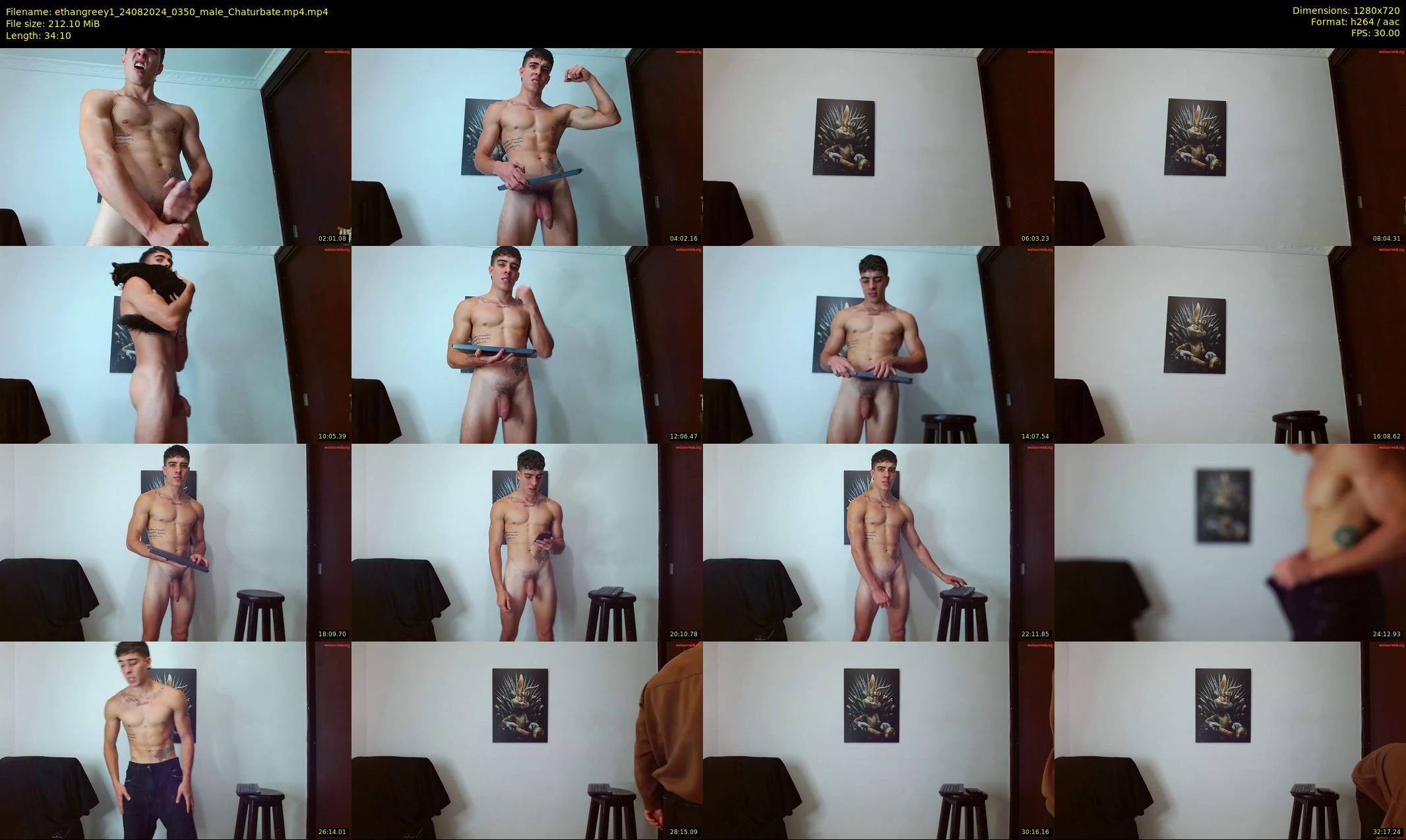 ethangreey1 — 35 minute Chaturbate male cam show recording, 720p, Aug 24, 2024