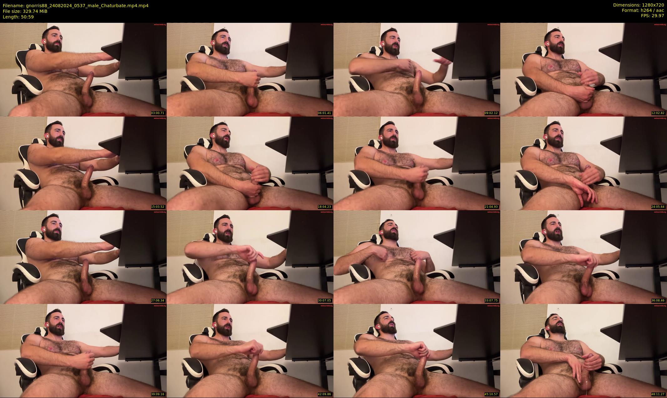 gnorris88 — 51 minute Chaturbate male cam show recording, 720p, Aug 24, 2024