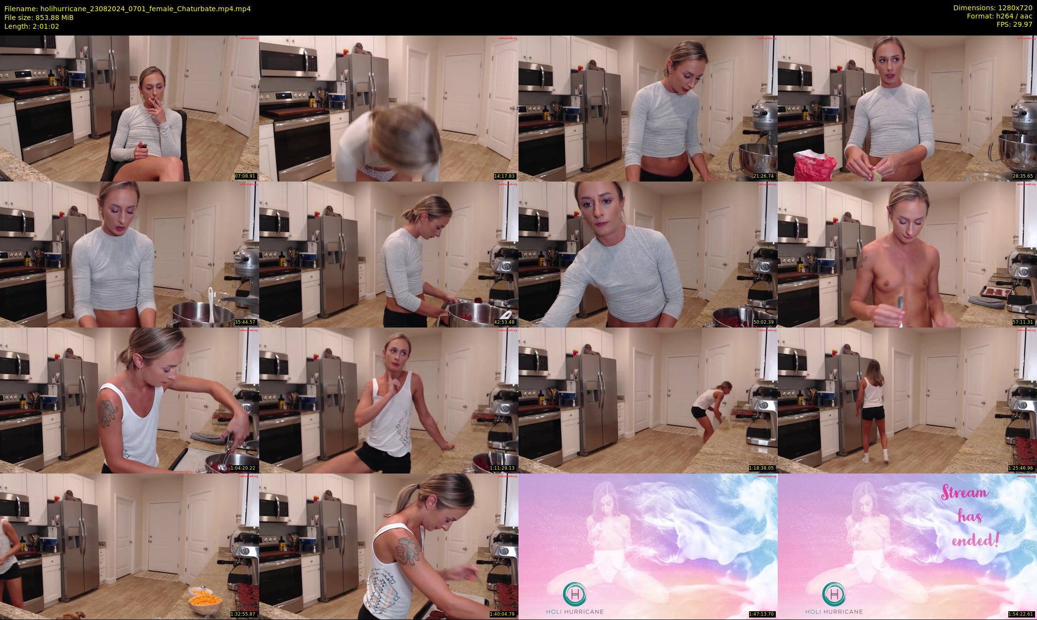 holihurricane — 122 minute Chaturbate female cam show recording, 720p, Aug 23, 2024