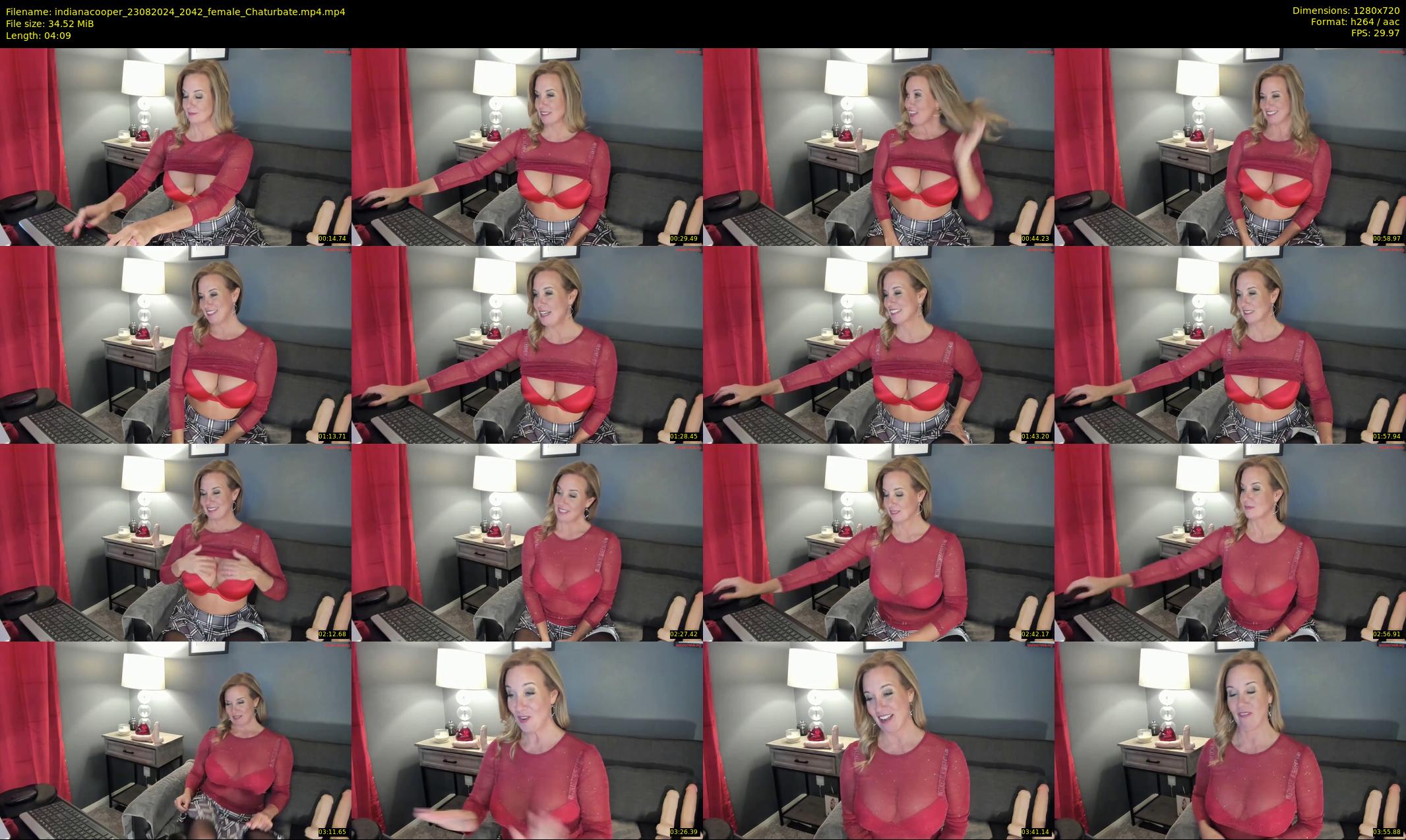indianacooper — 5 minute Chaturbate female cam show recording, 720p, Aug 23, 2024