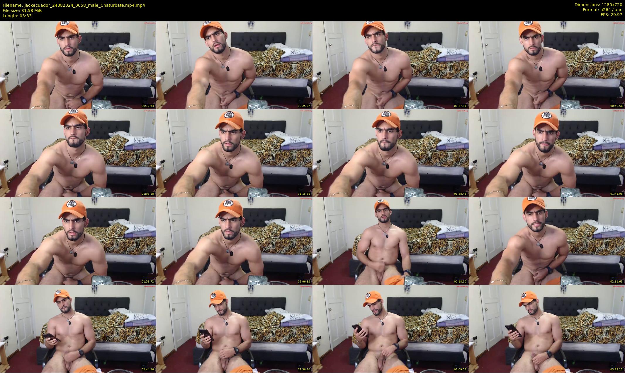 jackecuador — 4 minute Chaturbate male cam show recording, 720p, Aug 24, 2024