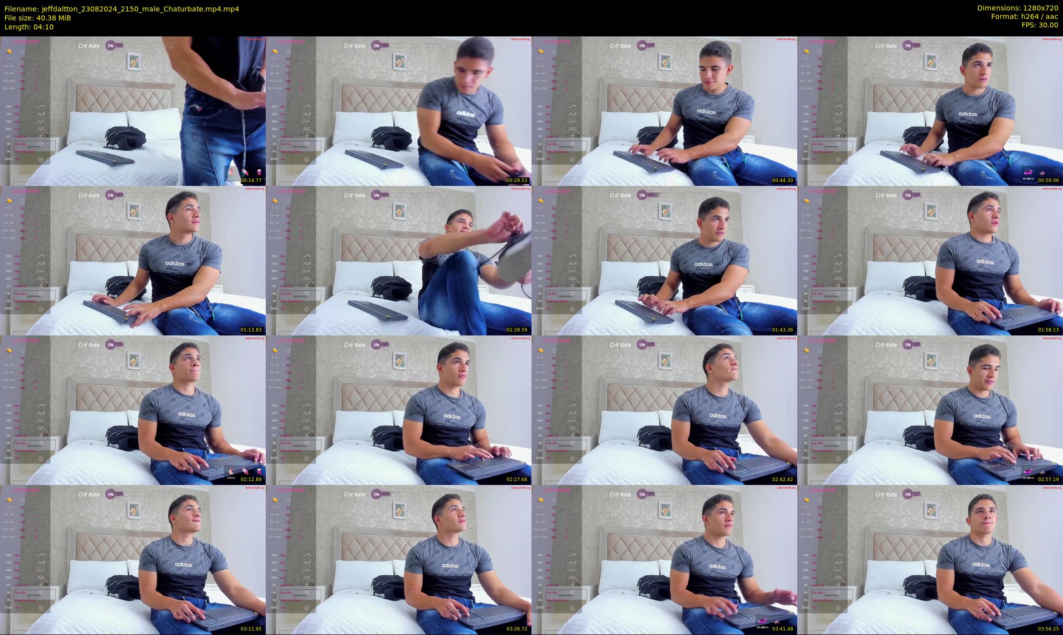 jeffdaltton — 5 minute Chaturbate male cam show recording, 720p, Aug 23, 2024