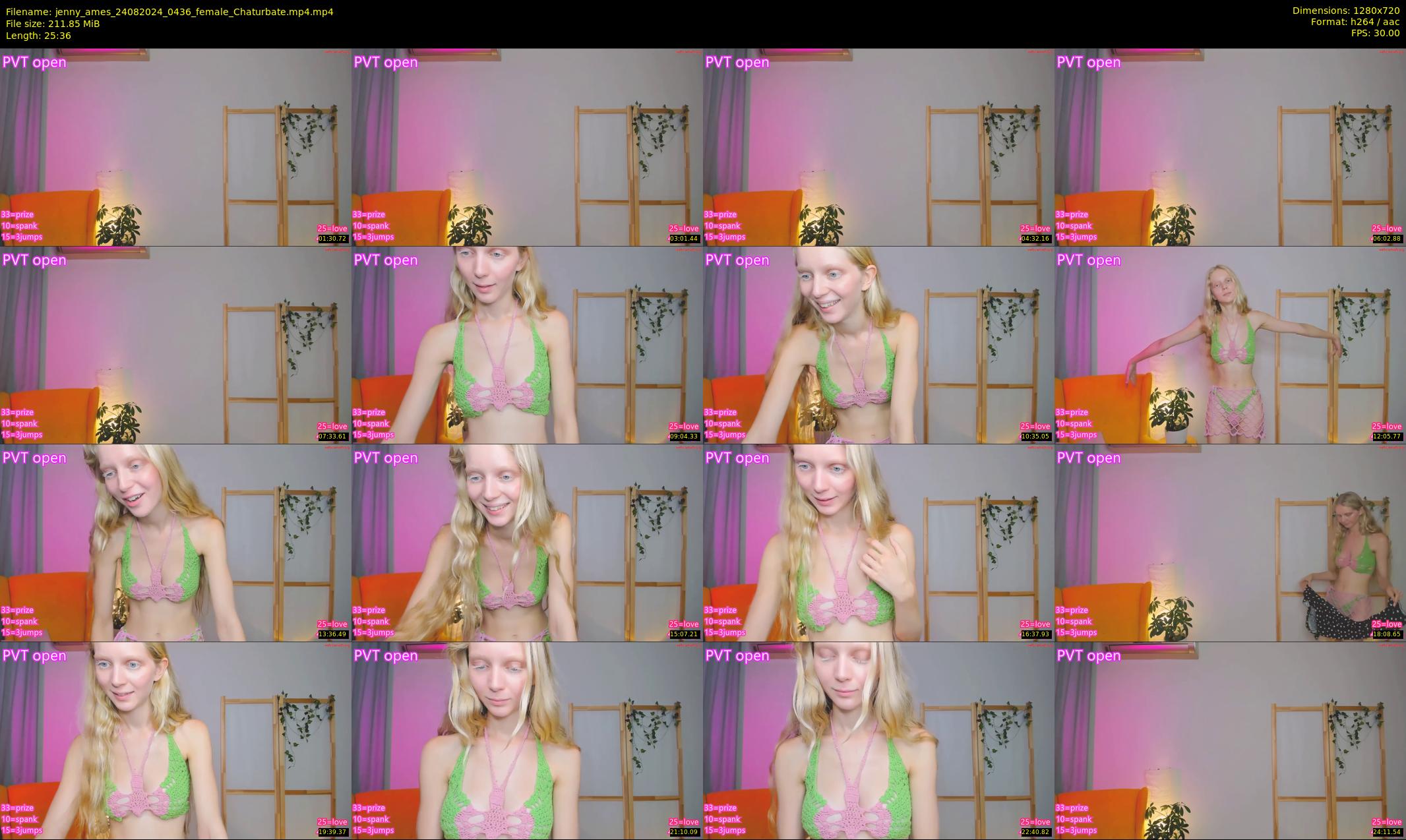 jenny_ames — 26 minute Chaturbate female cam show recording, 720p, Aug 24, 2024
