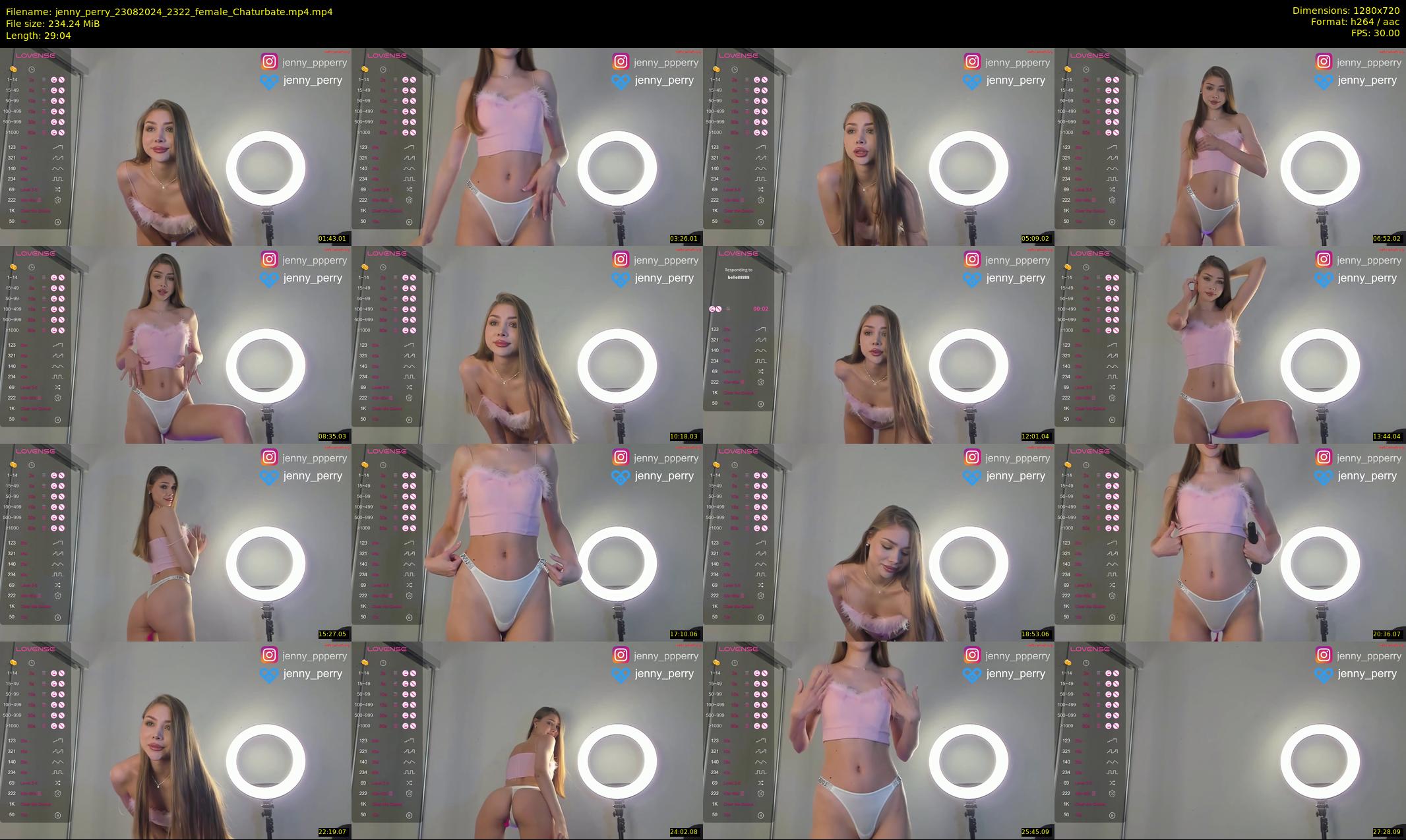 jenny_perry — 30 minute Chaturbate female cam show recording, 720p, Aug 23, 2024