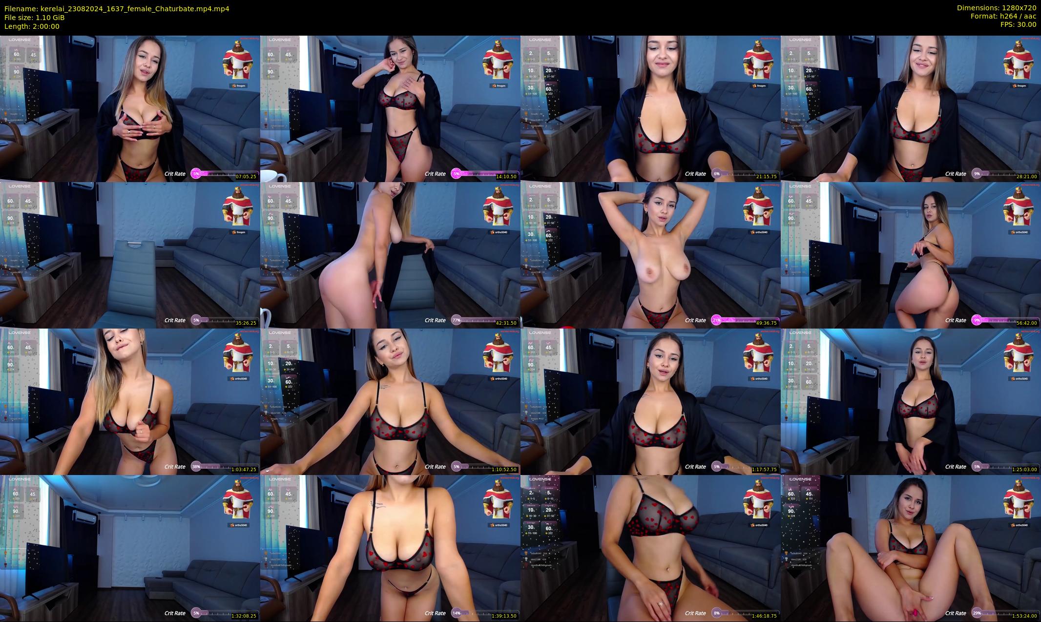 kerelai — 120 minute Chaturbate female cam show recording, 720p, Aug 23, 2024