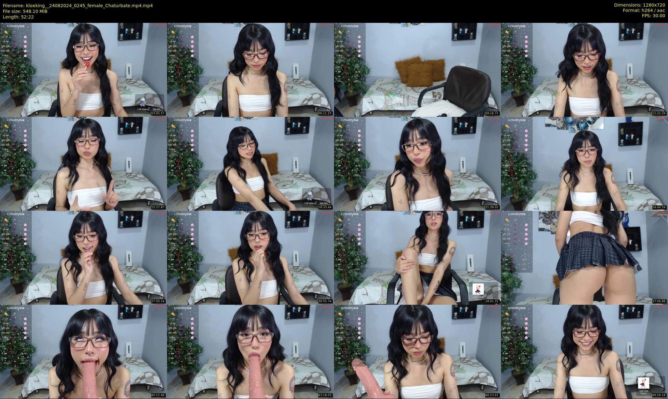 kloeking_ — 53 minute Chaturbate female cam show recording, 720p, Aug 24, 2024