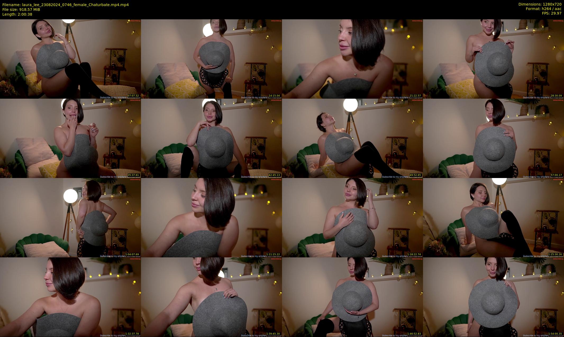 laura_lee — 121 minute Chaturbate female cam show recording, 720p, Aug 23, 2024