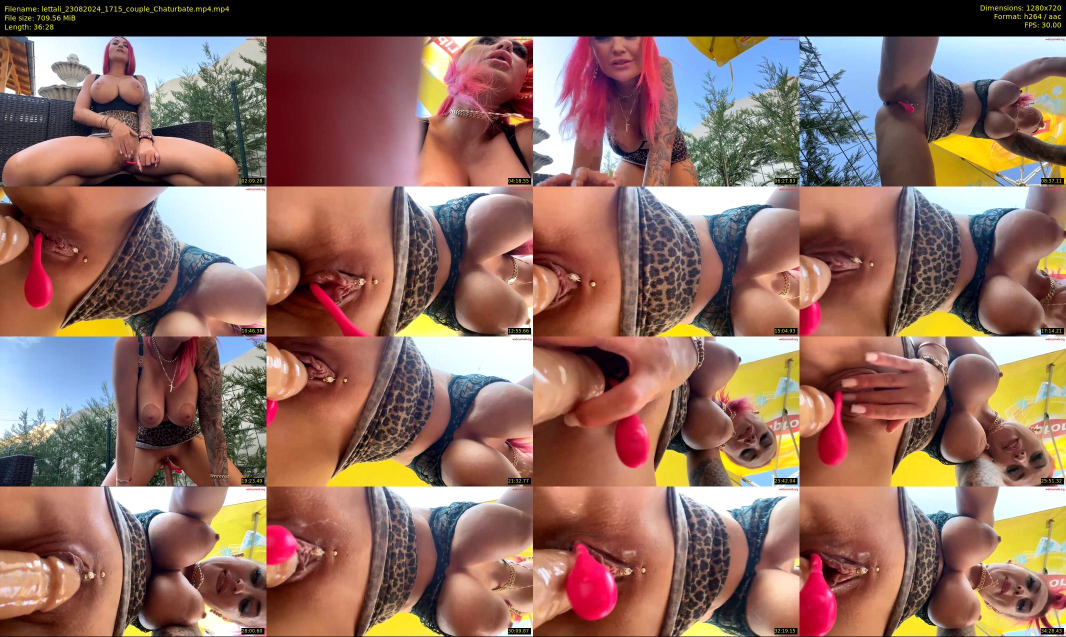 lettali — 37 minute Chaturbate female cam show recording, 720p, Aug 23, 2024