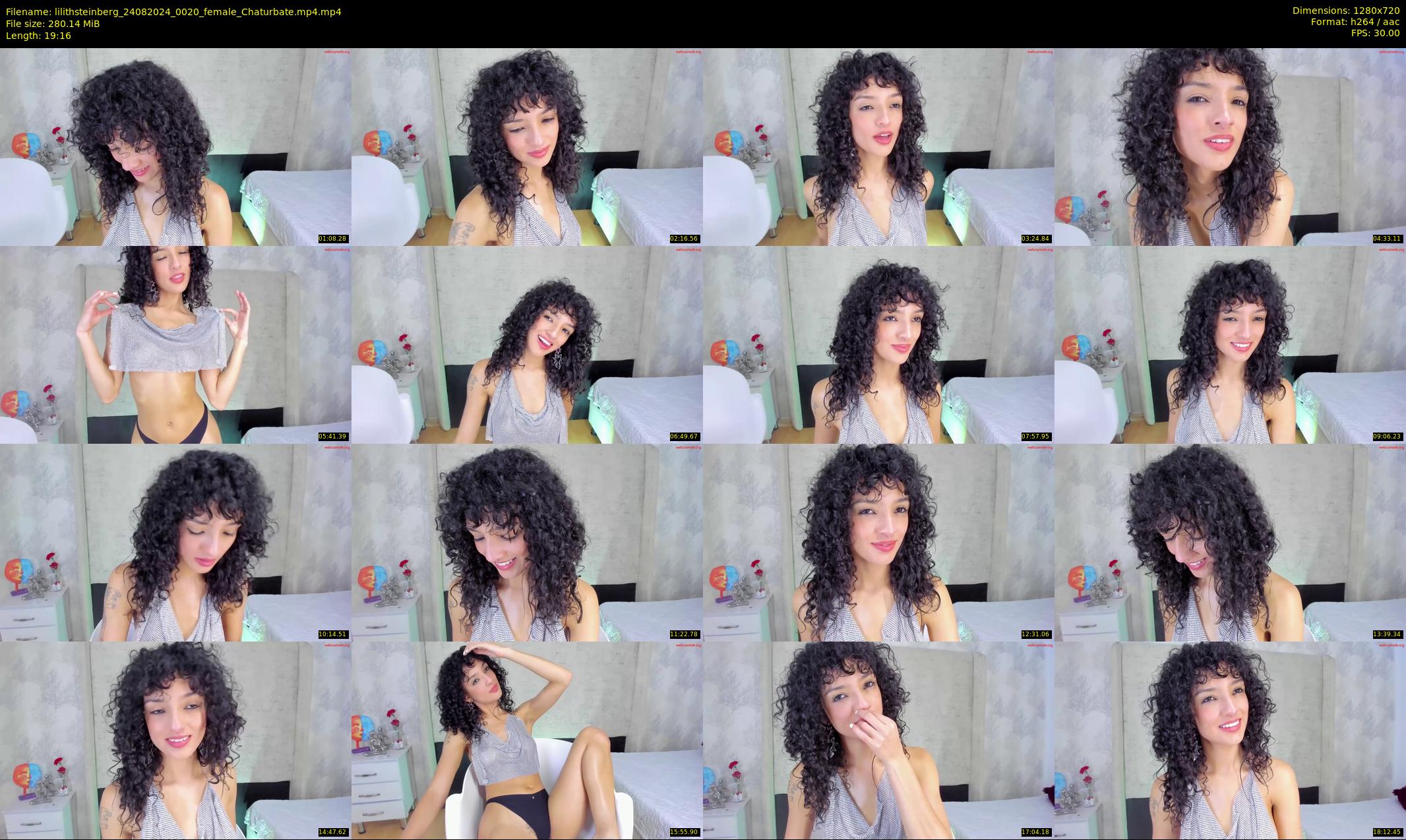 lilithsteinberg — 20 minute Chaturbate female cam show recording, 720p, Aug 24, 2024