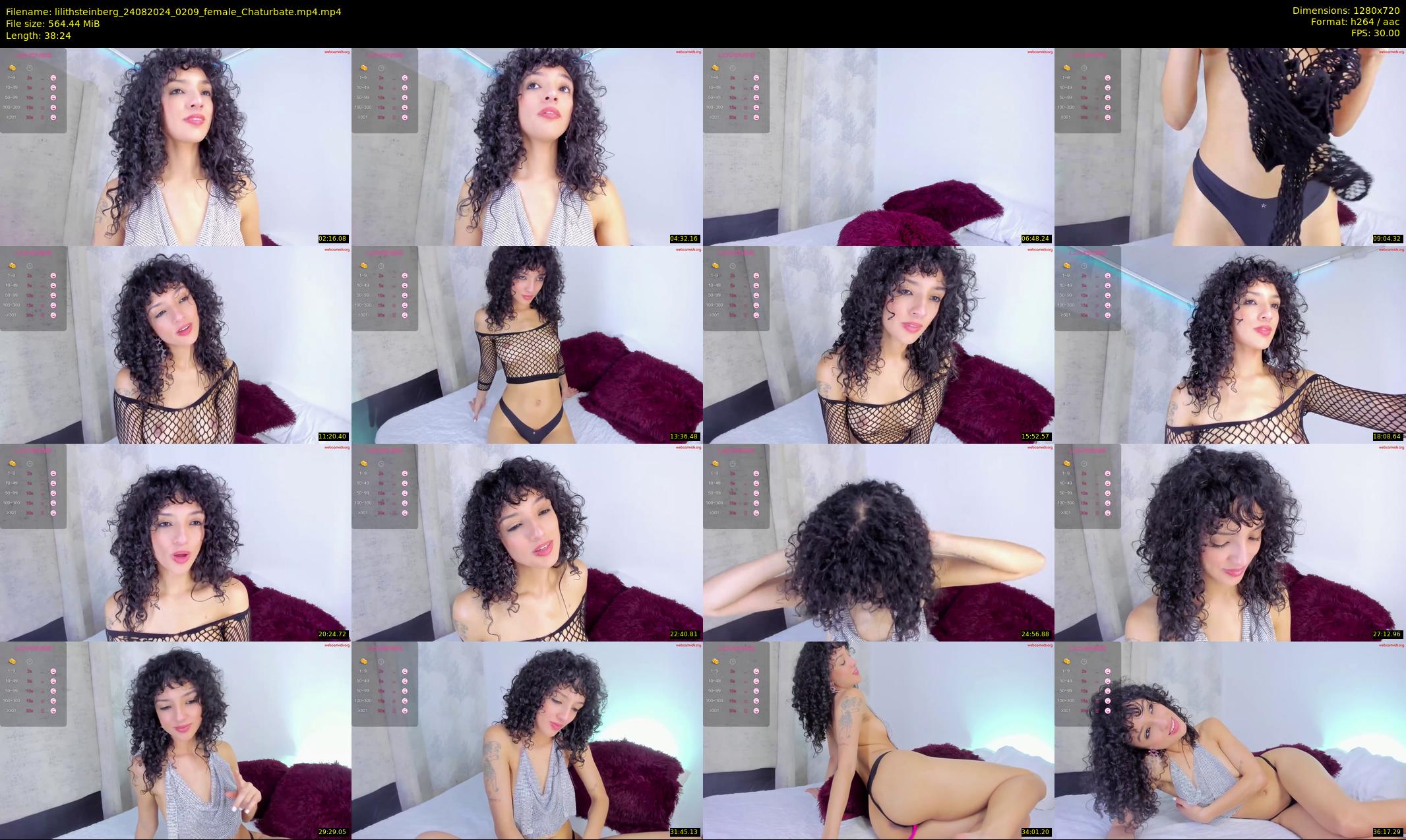 lilithsteinberg — 39 minute Chaturbate female cam show recording, 720p, Aug 24, 2024