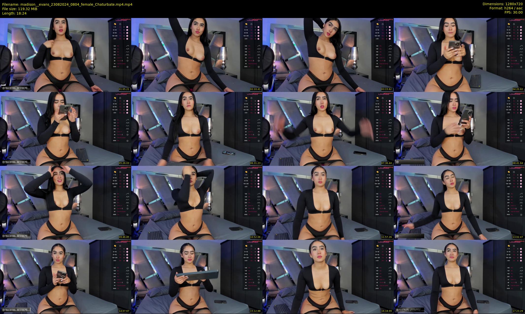 madison__evans — 19 minute Chaturbate female cam show recording, 720p, Aug 23, 2024
