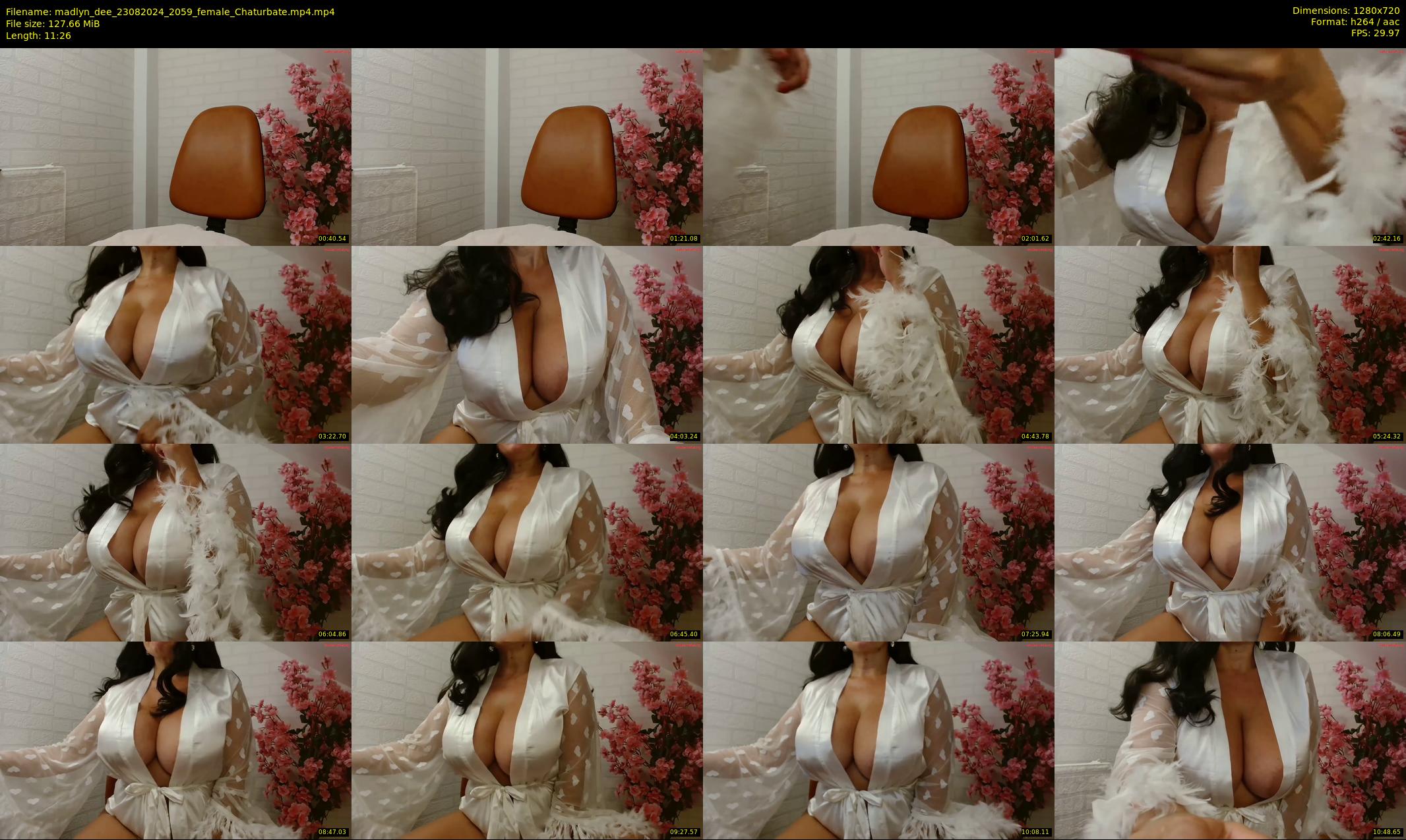 madlyn_dee — 12 minute Chaturbate female cam show recording, 720p, Aug 23, 2024