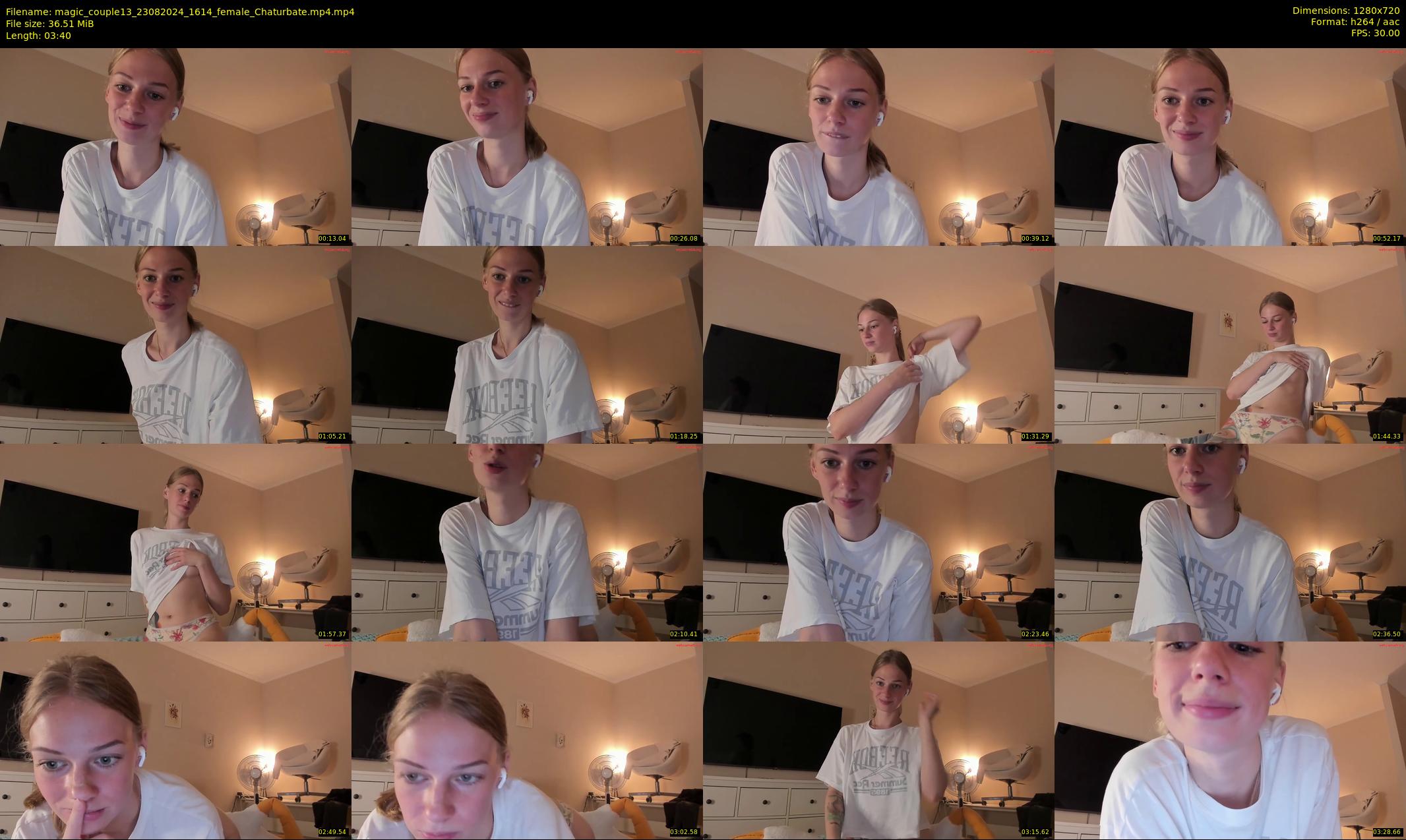 magic_couple13 — 4 minute Chaturbate couple cam show recording, 720p, Aug 23, 2024