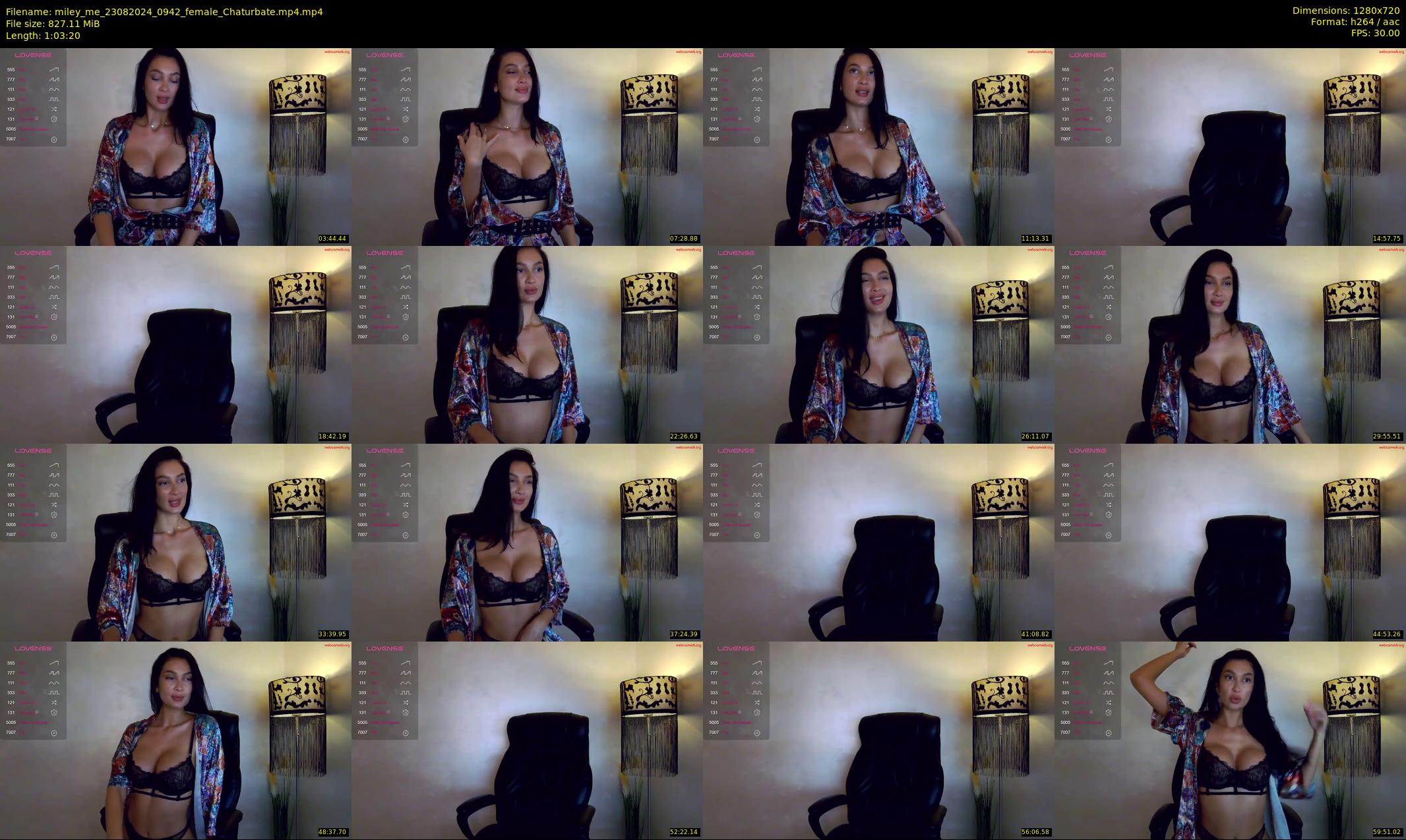 miley_me — 64 minute Chaturbate female cam show recording, 720p, Aug 23, 2024