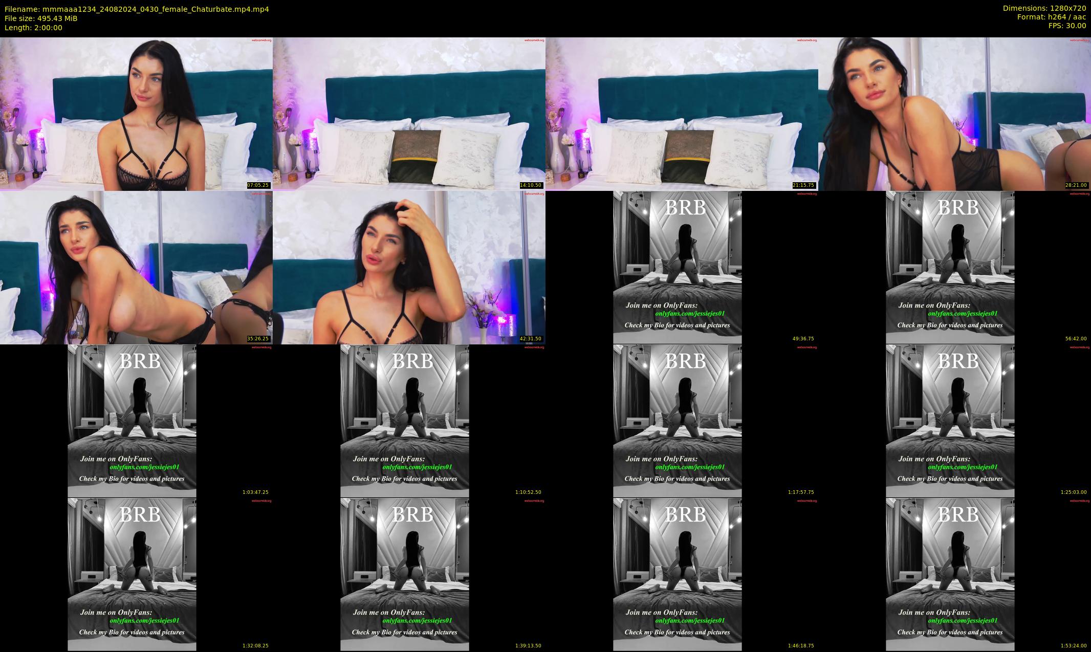 mmmaaa1234 — 120 minute Chaturbate female cam show recording, 720p, Aug 24, 2024