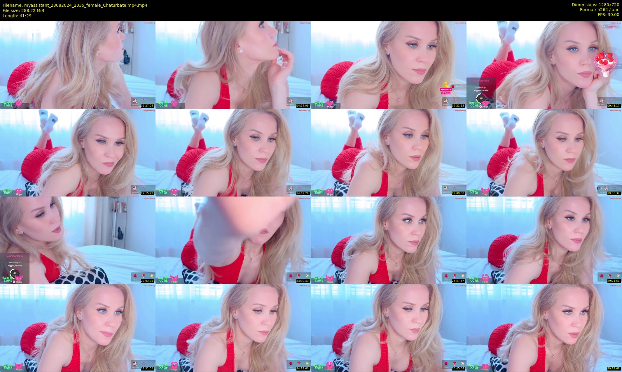 myassistant — 42 minute Chaturbate female cam show recording, 720p, Aug 23, 2024
