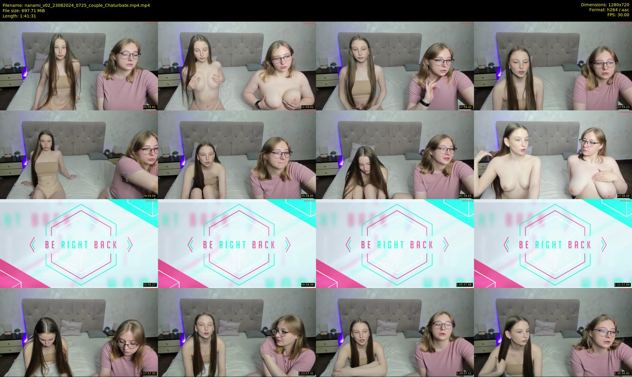 nanami_v02 — 102 minute Chaturbate couple cam show recording, 720p, Aug 23, 2024
