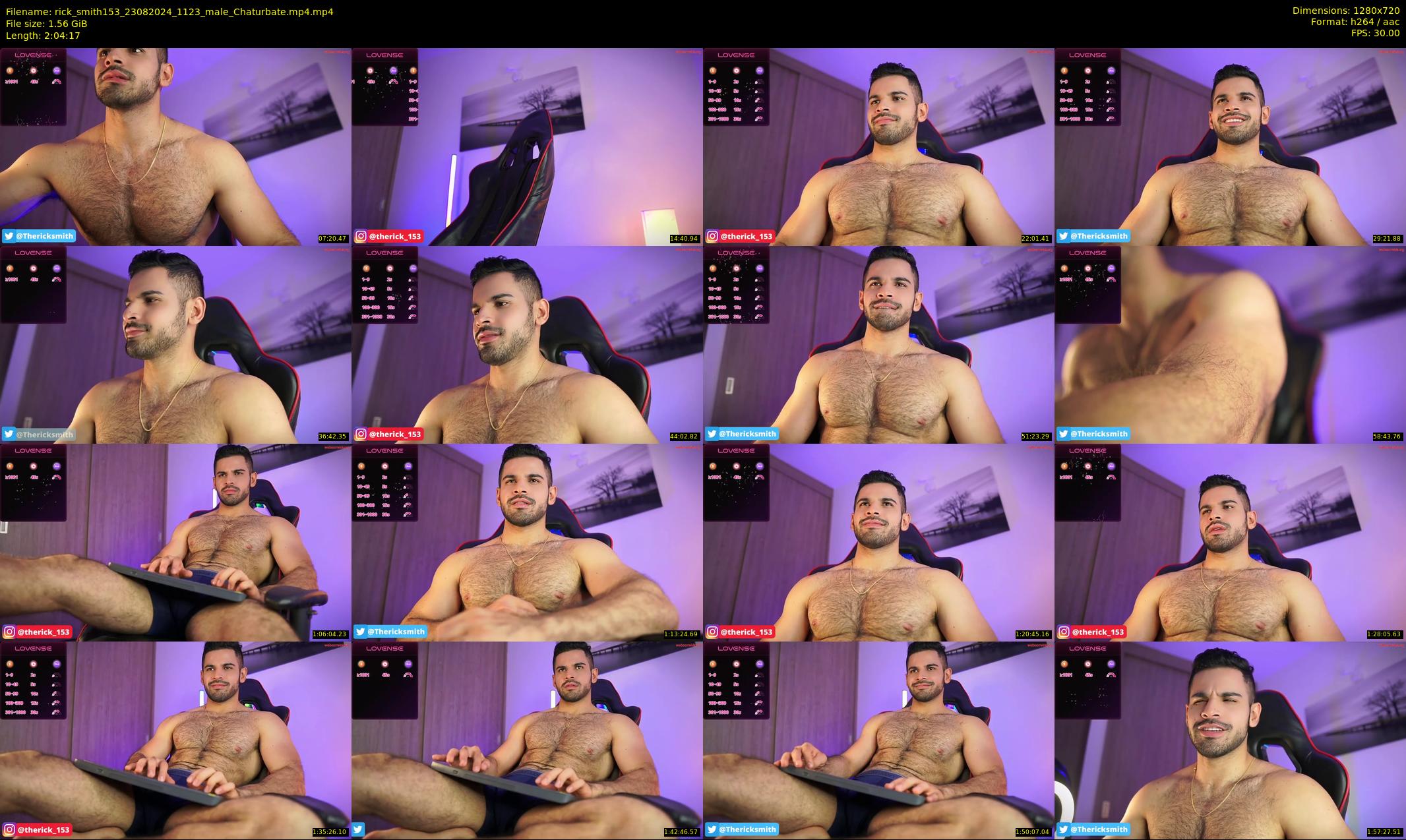 rick_smith153 — 125 minute Chaturbate male cam show recording, 720p, Aug 23, 2024