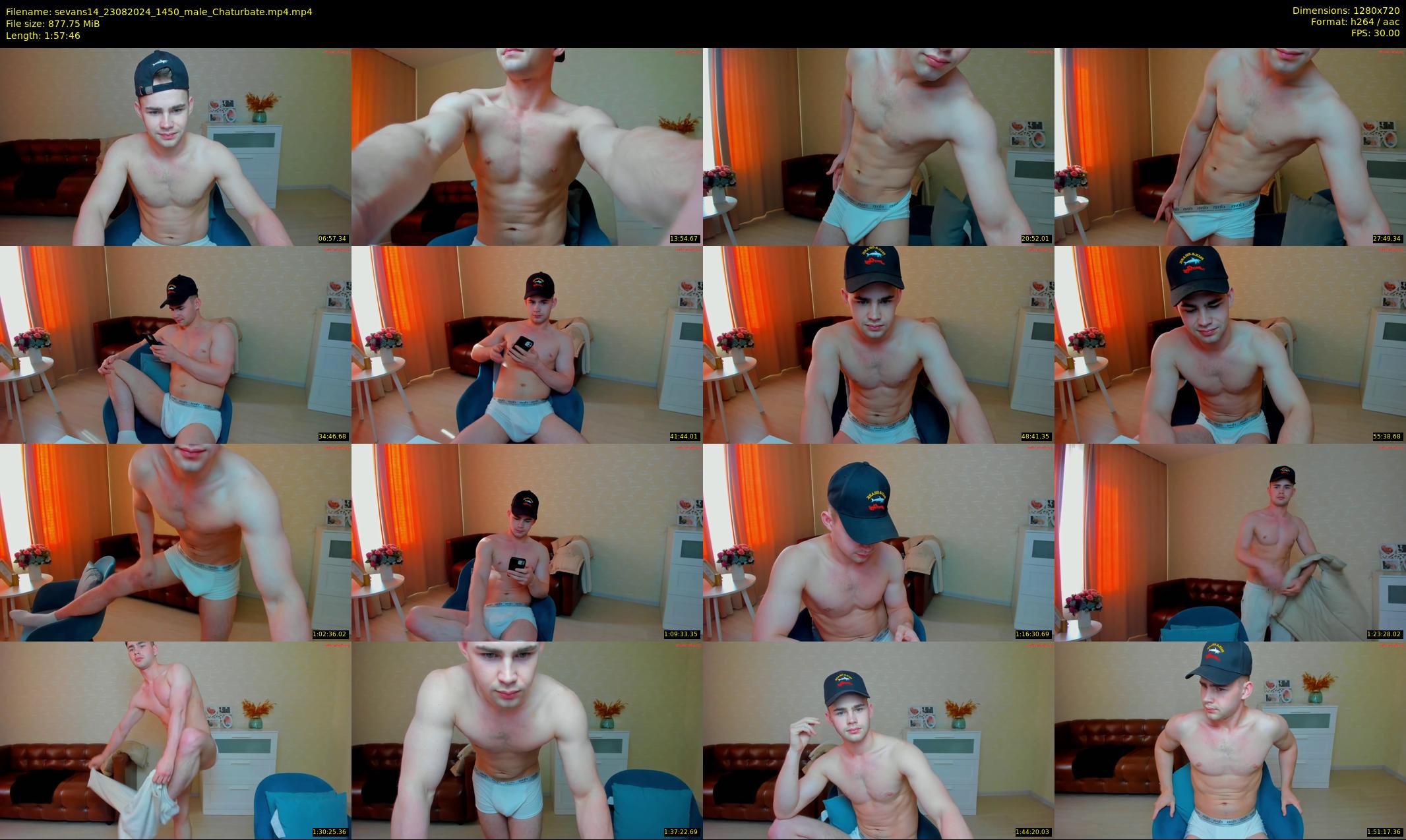 sevans14 — 118 minute Chaturbate male cam show recording, 720p, Aug 23, 2024