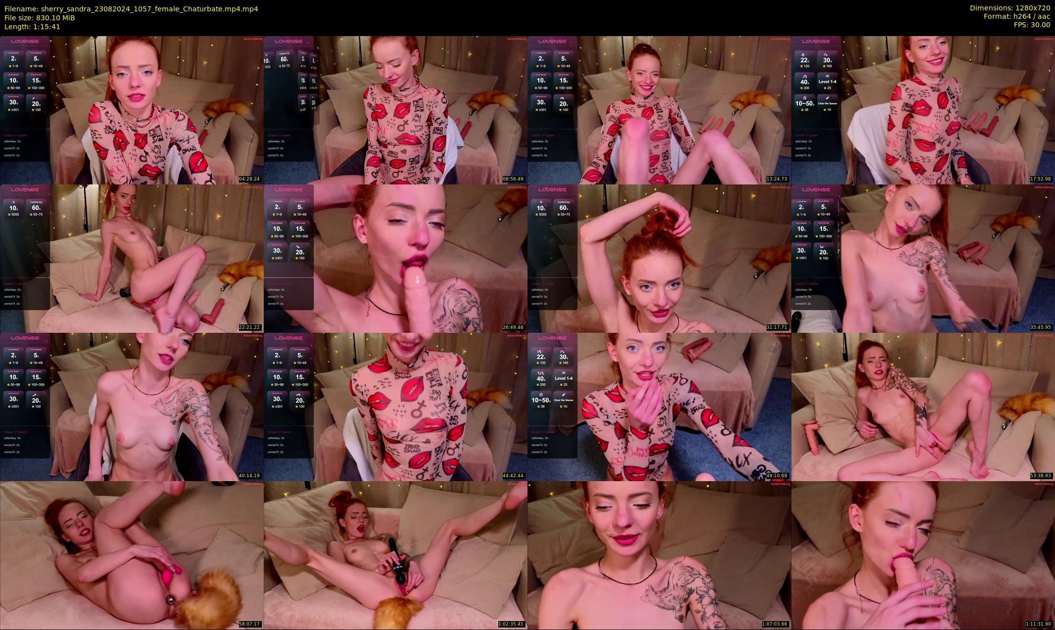 sherry_sandra — 76 minute Chaturbate female cam show recording, 720p, Aug 23, 2024