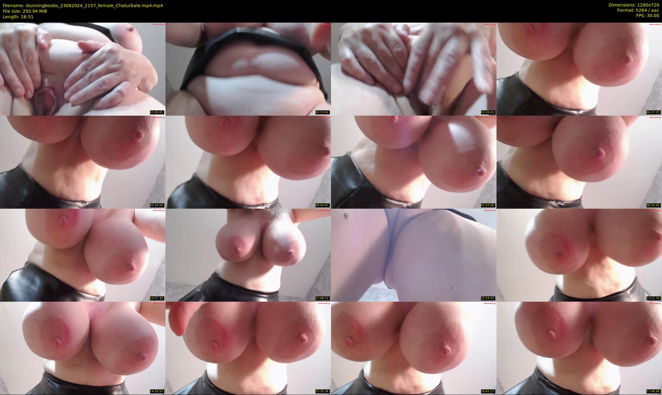 stunningboobs — 19 minute Chaturbate female cam show recording, 720p, Aug 23, 2024