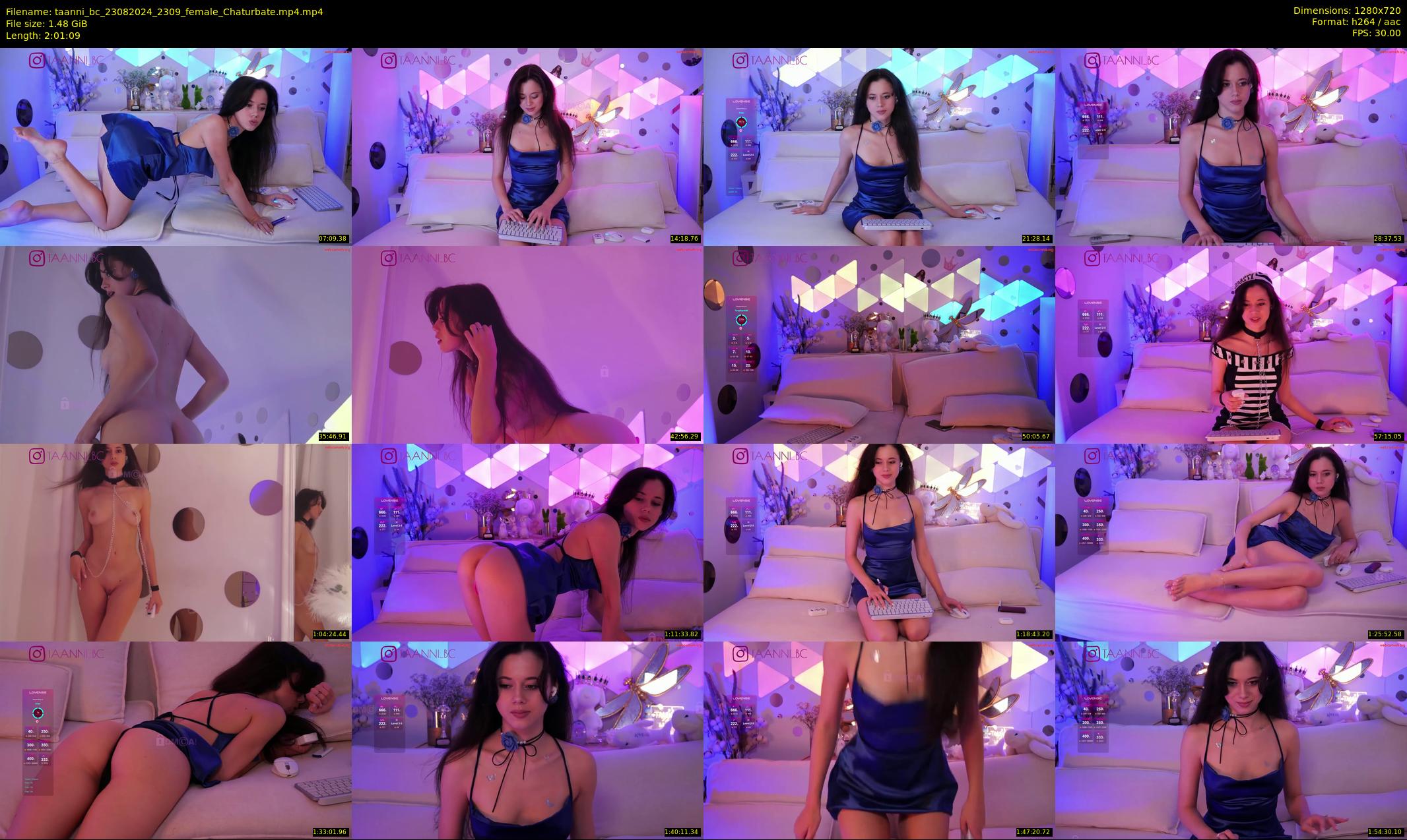 taanni_bc — 122 minute Chaturbate female cam show recording, 720p, Aug 23, 2024