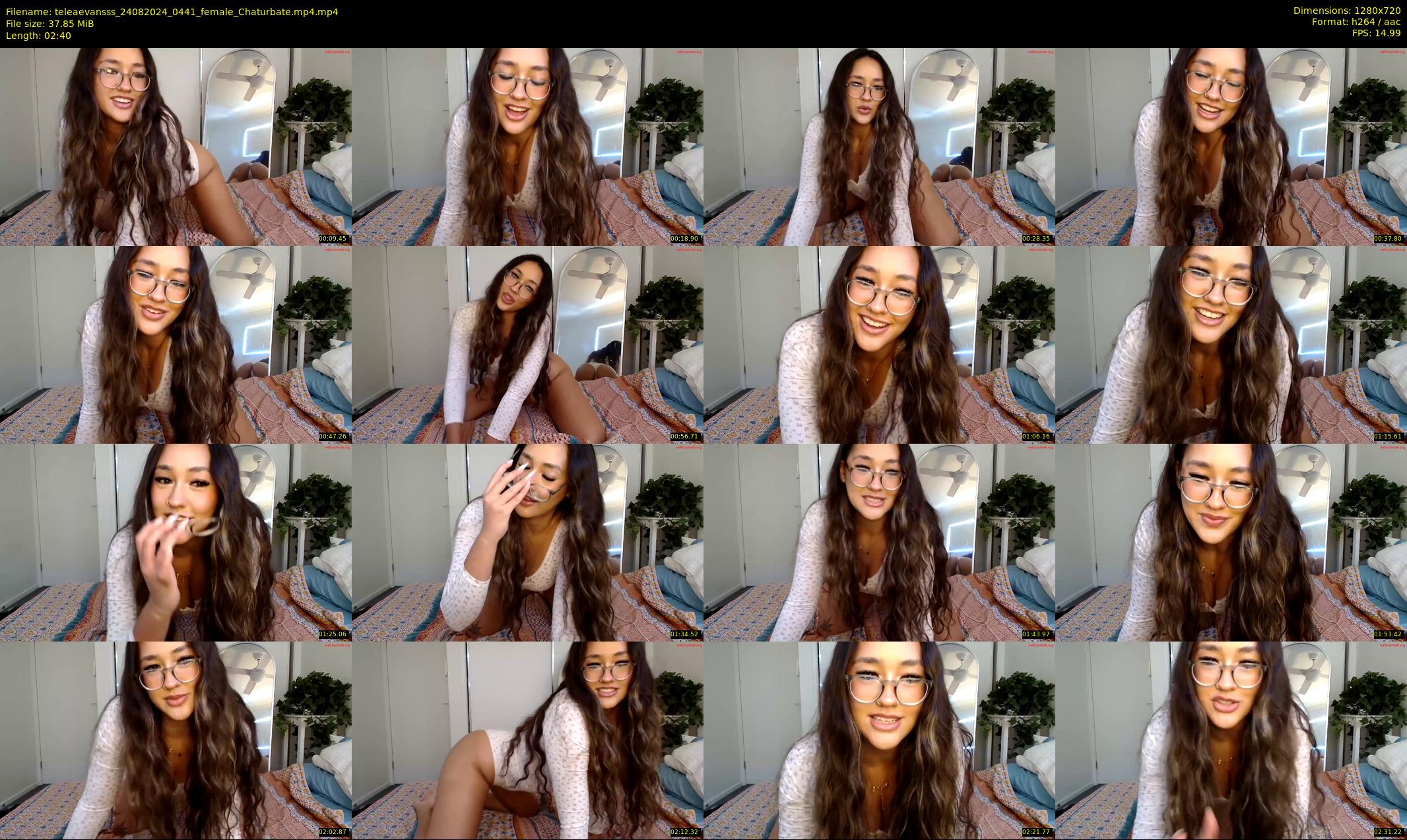 teleaevansss — 3 minute Chaturbate female cam show recording, 720p, Aug 24, 2024