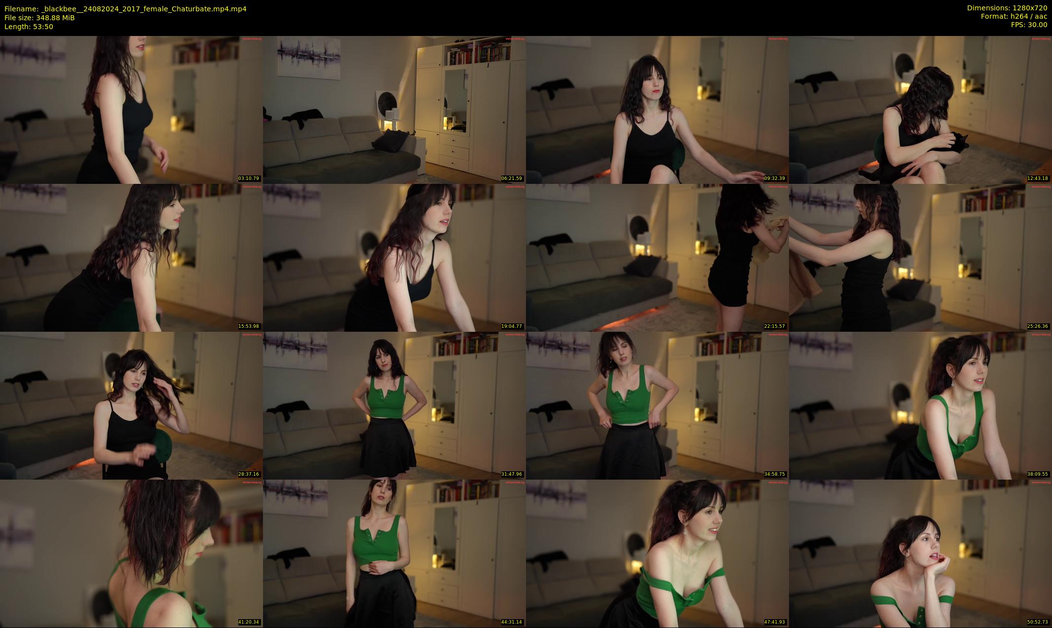_blackbee_ — 54 minute Chaturbate female cam show recording, 720p, Aug 24, 2024