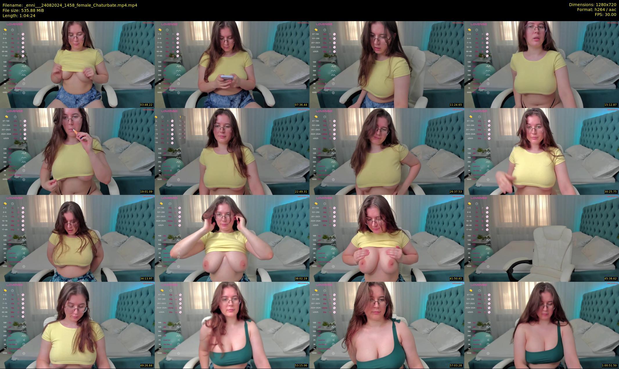 _enni__ — 65 minute Chaturbate female cam show recording, 720p, Aug 24, 2024