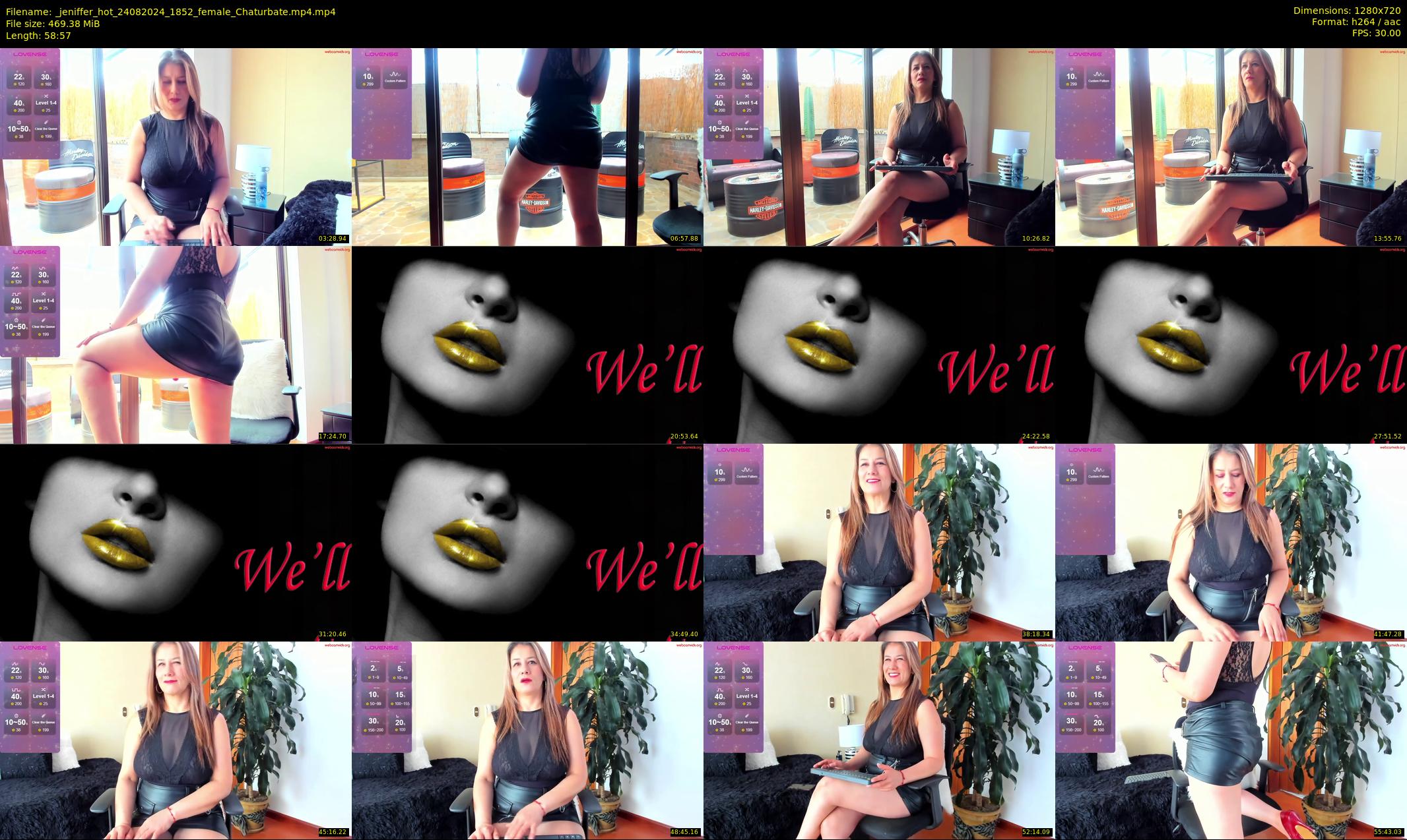 _jeniffer_hot — 59 minute Chaturbate female cam show recording, 720p, Aug 24, 2024